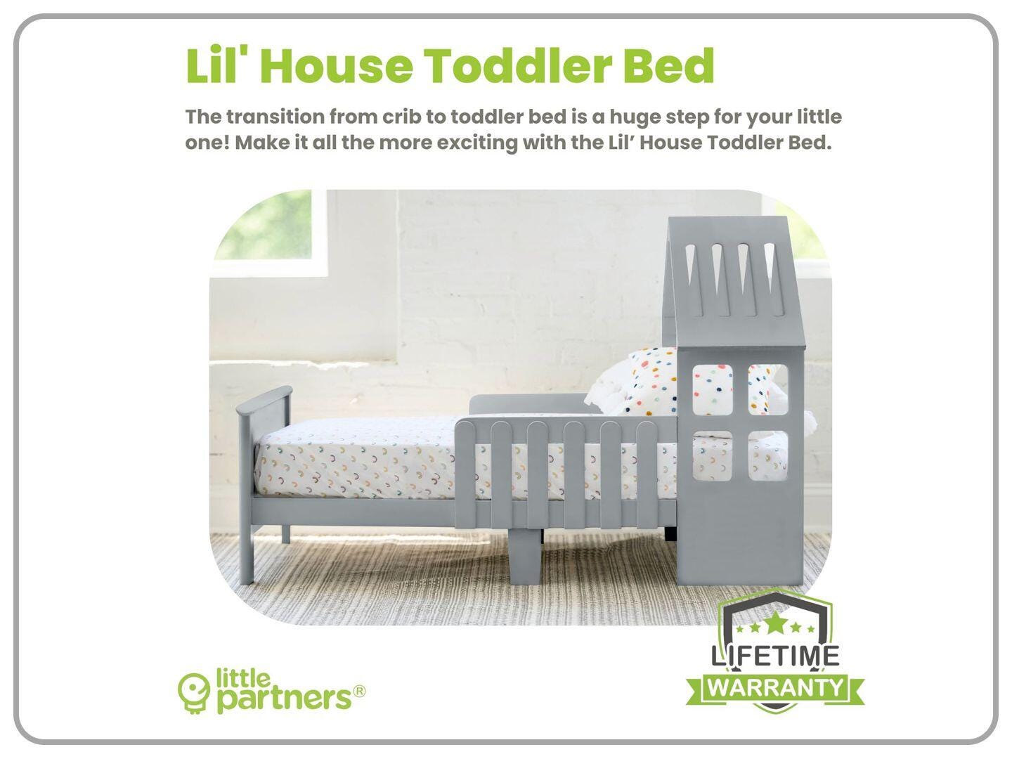 Little Partners Toddler Bed, , large