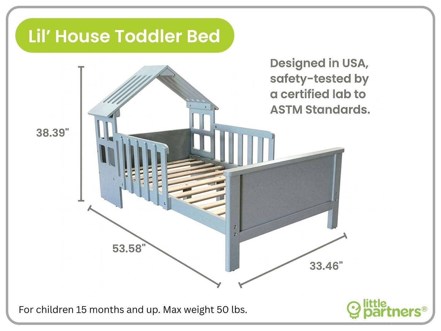 Little Partners Toddler Bed, , large