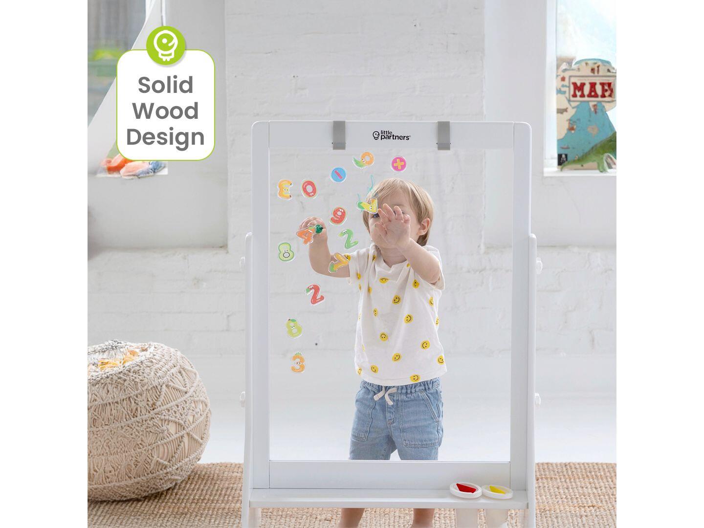 Little Partners Peek-A-Boo Adjustable Art Easel, , large