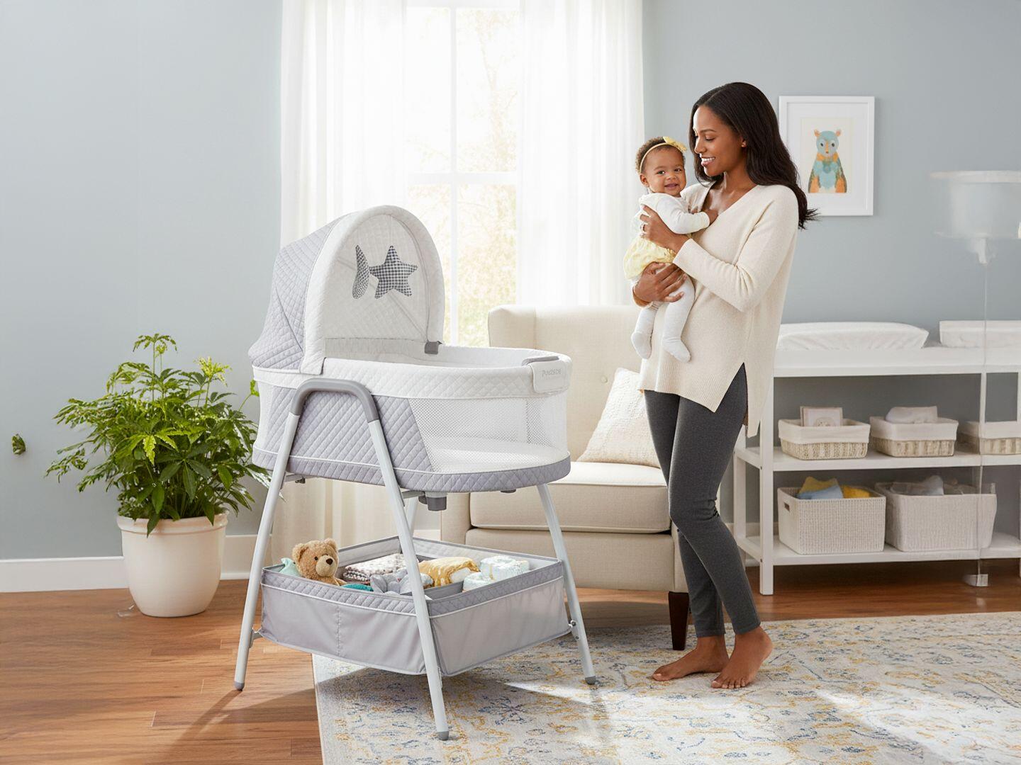 TruBliss Journey 2-in-1 Bassinet, , rollover