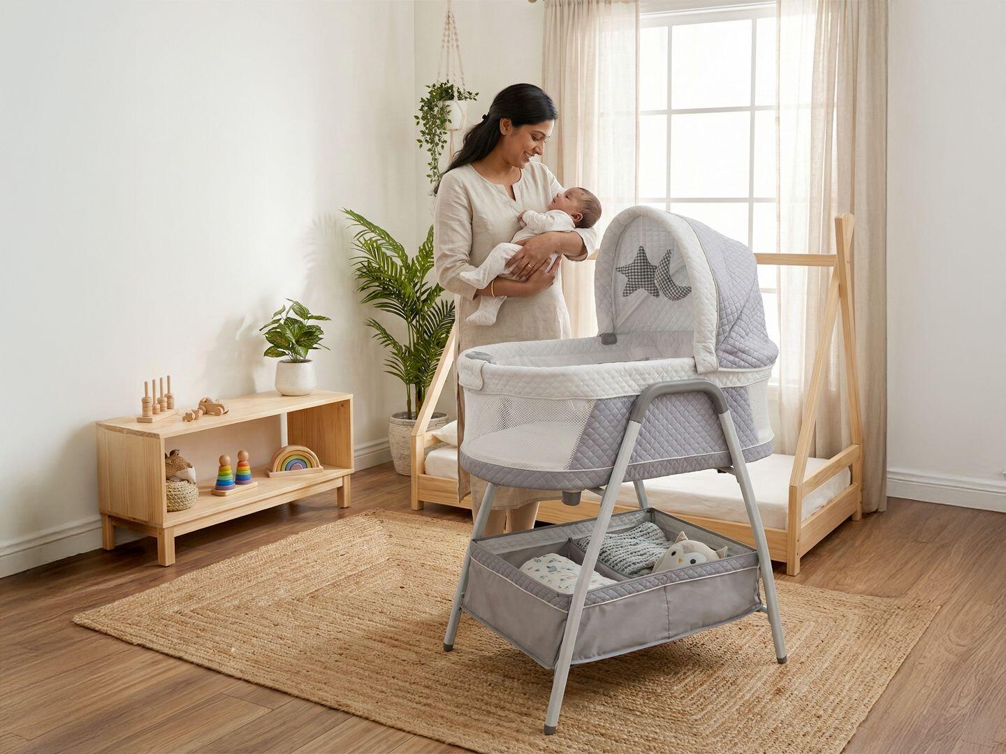 TruBliss Journey 2-in-1 Bassinet, , large