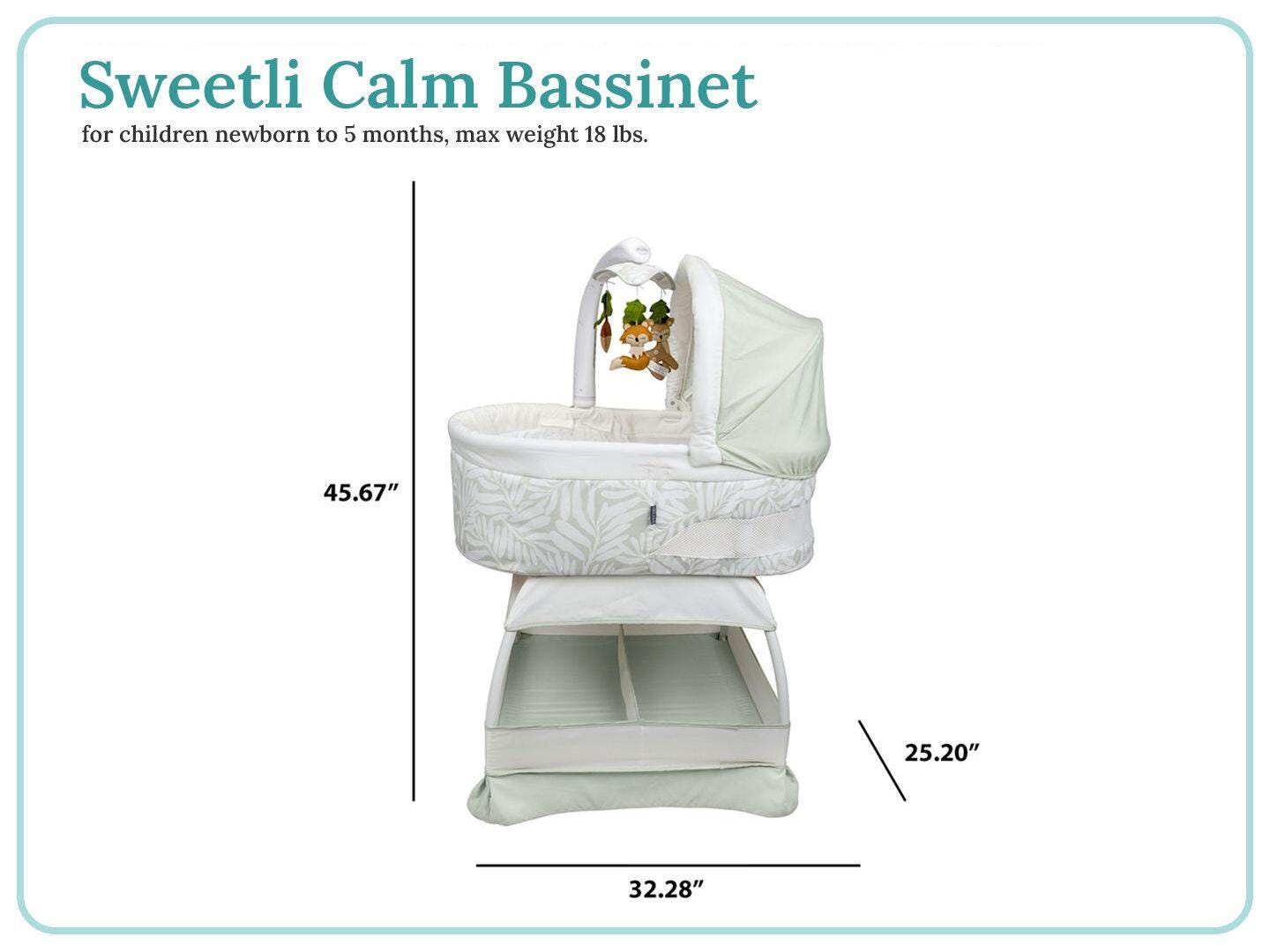 TruBliss Sweetli Comfy Bassinet, , large
