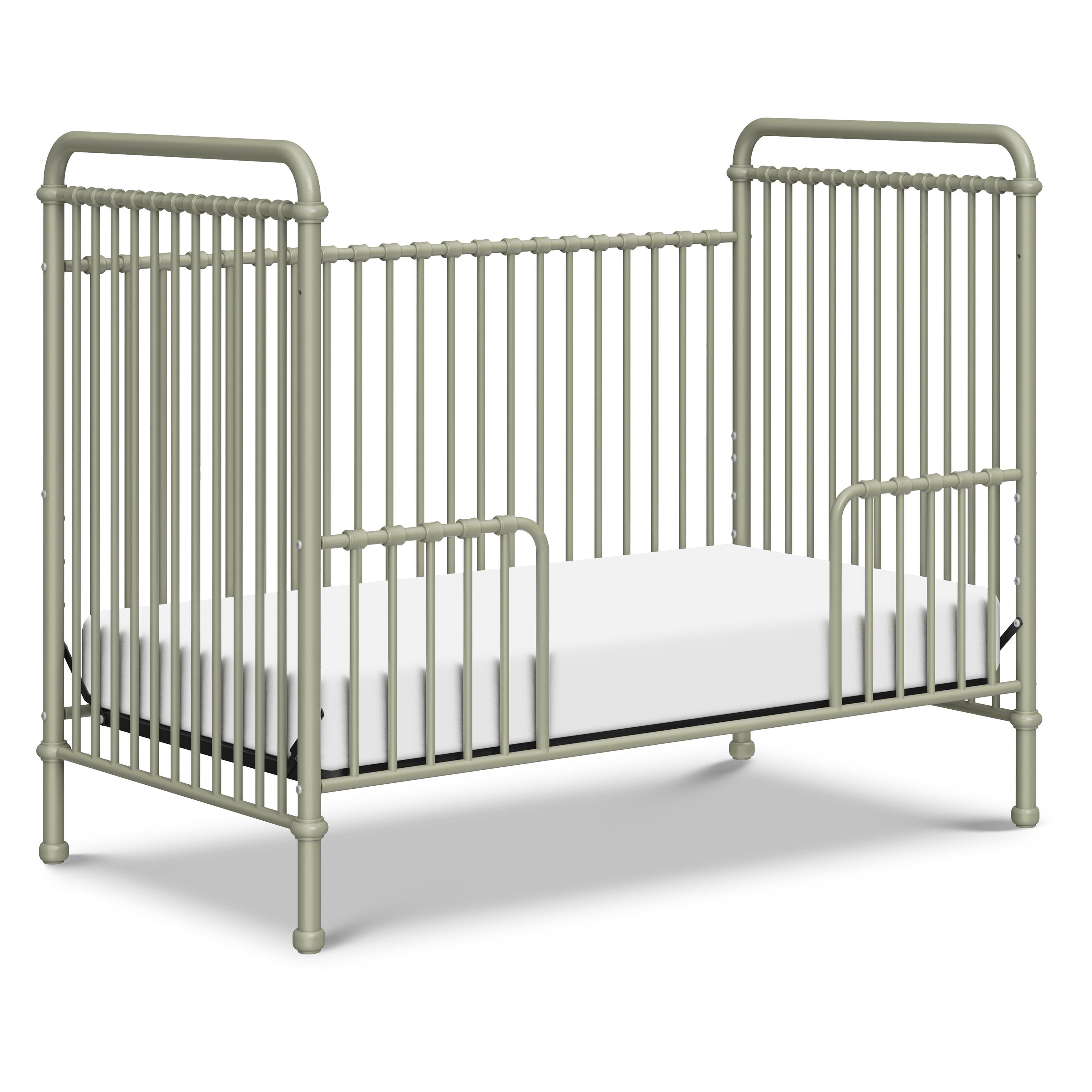 Namesake Abigail 3-in-1 Convertible Crib, Heirloom Sage, large