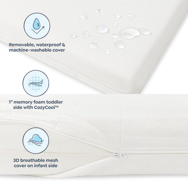 DaVinci Dual-sided Crib Mattress, , large