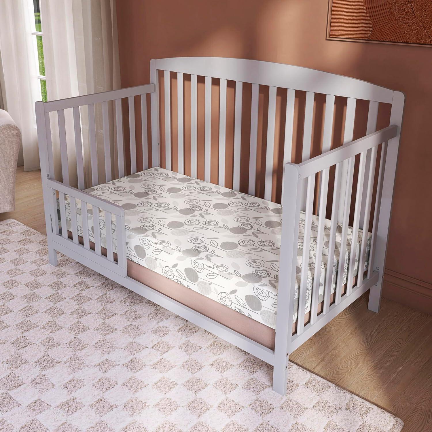 Dream On Me Hush Haven Crib and Toddler Mattress