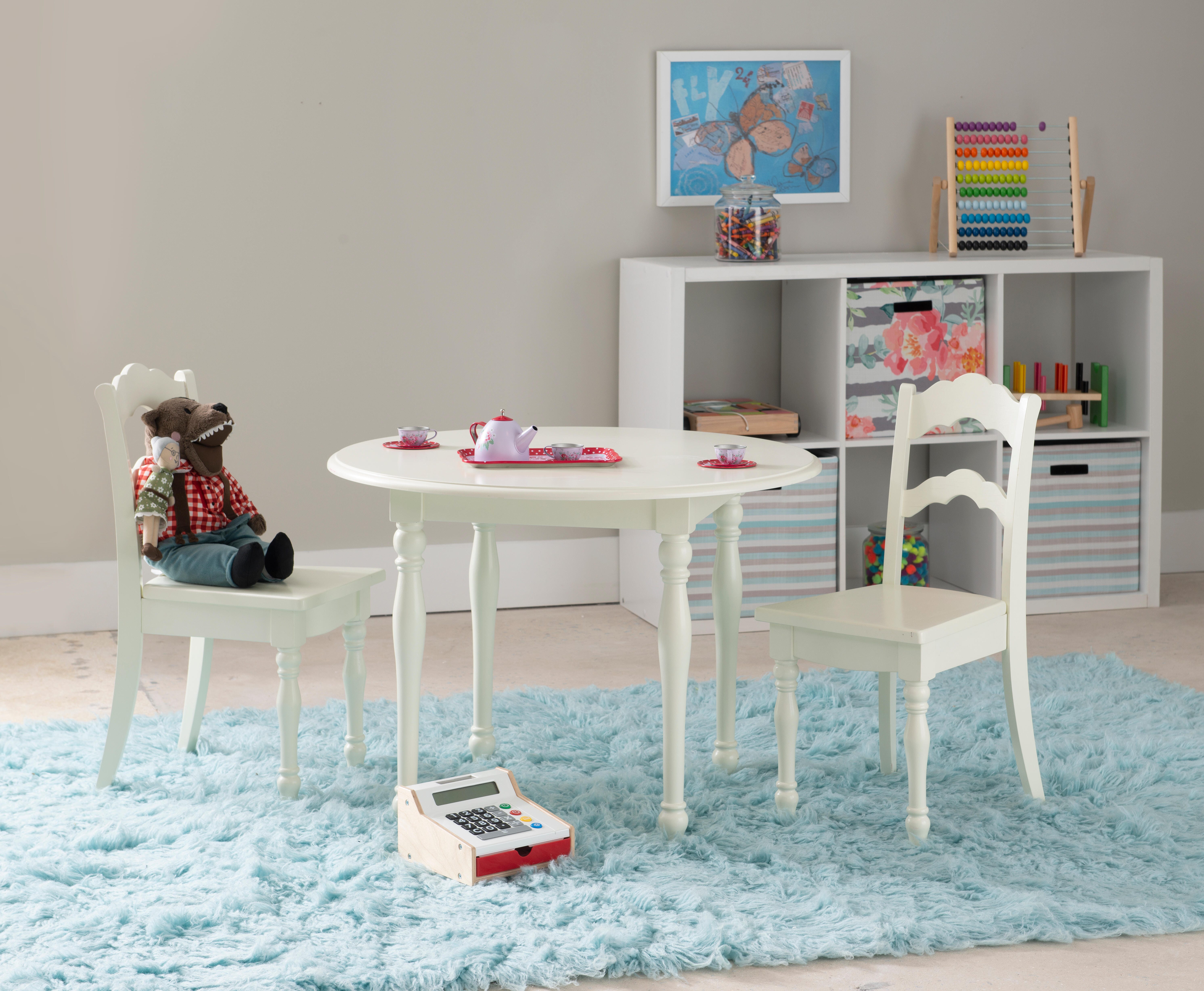 Linon Kids Table And 2 Chairs Set, , rollover