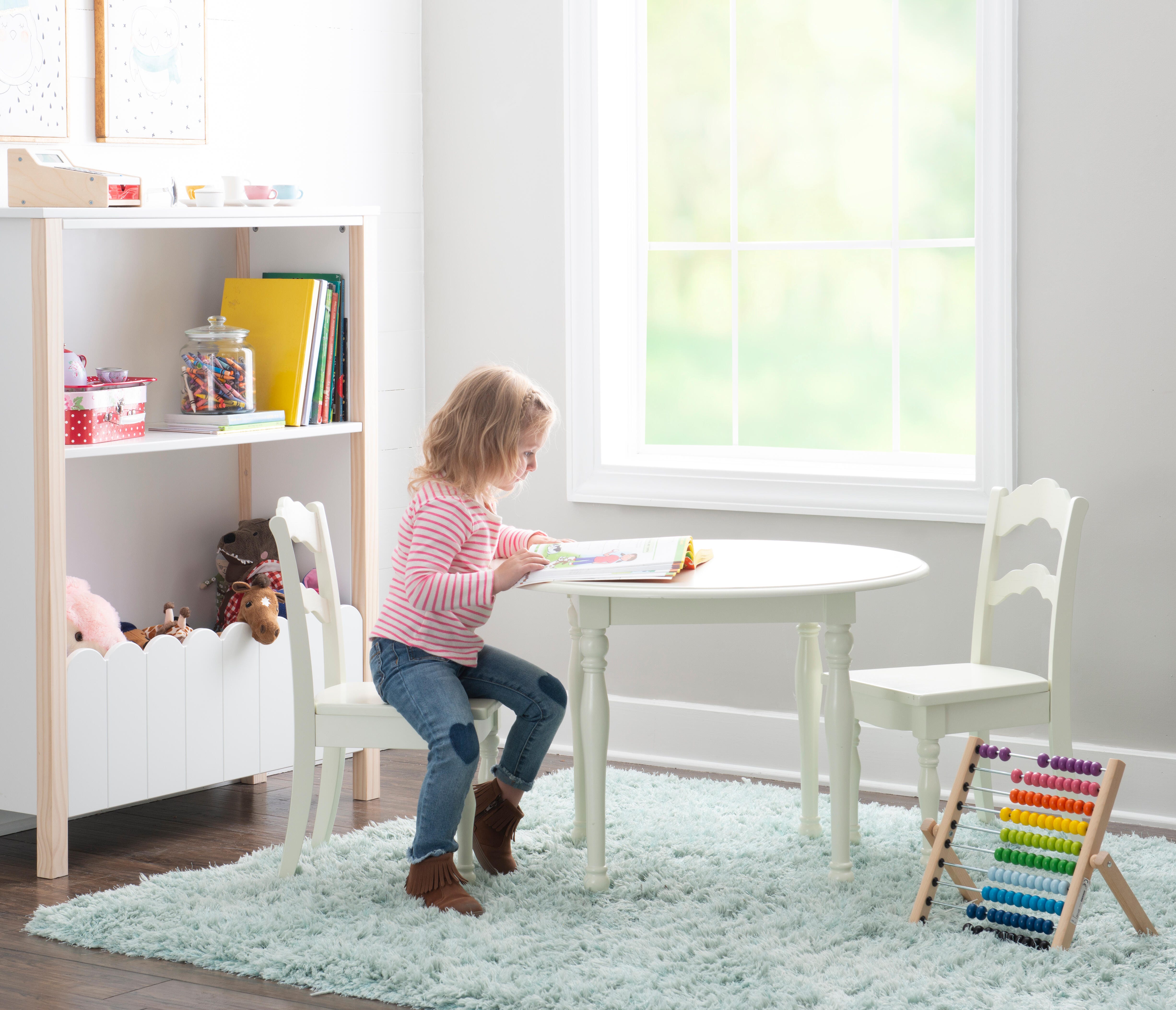 Linon Kids Table And 2 Chairs Set, , large
