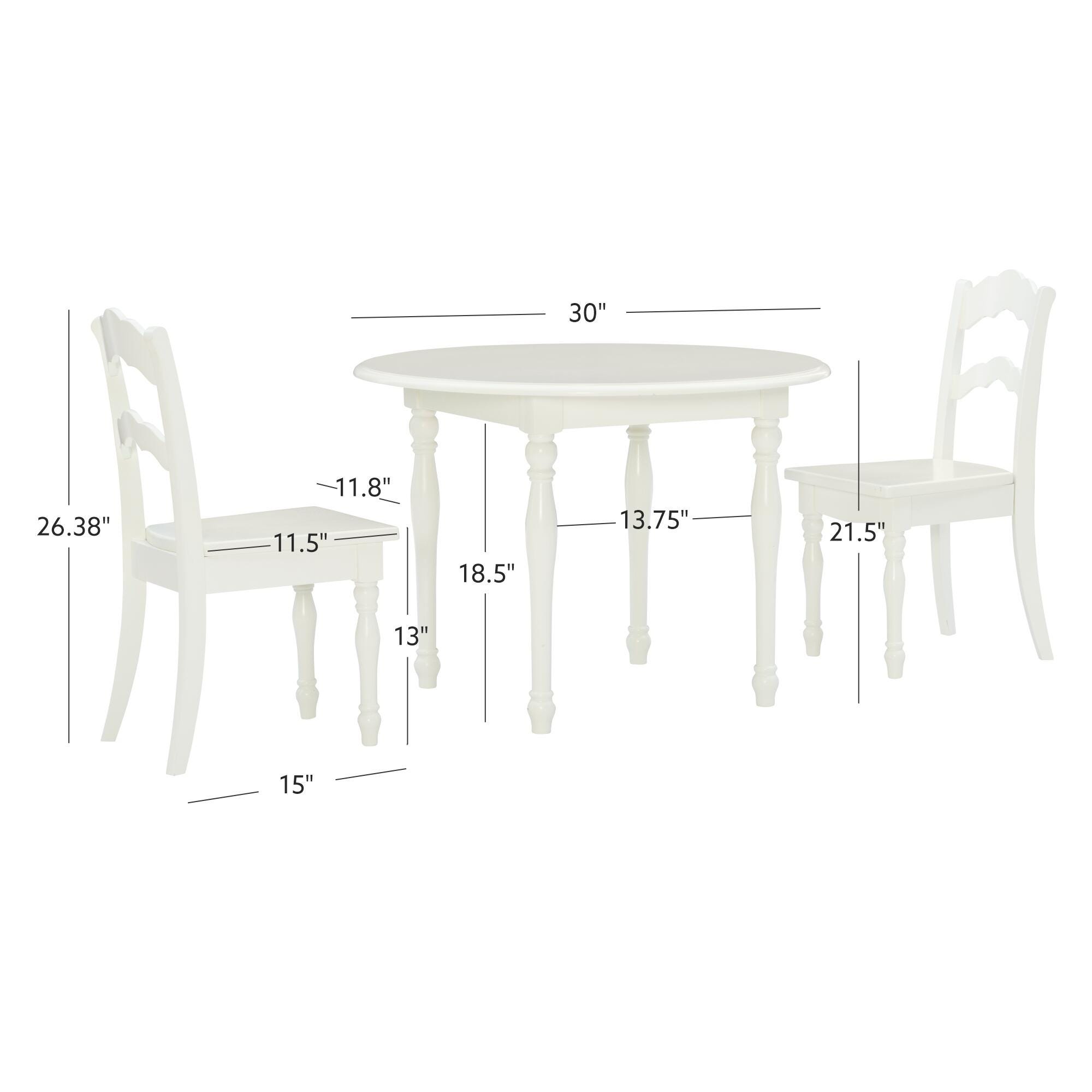 Linon Kids Table And 2 Chairs Set, , large