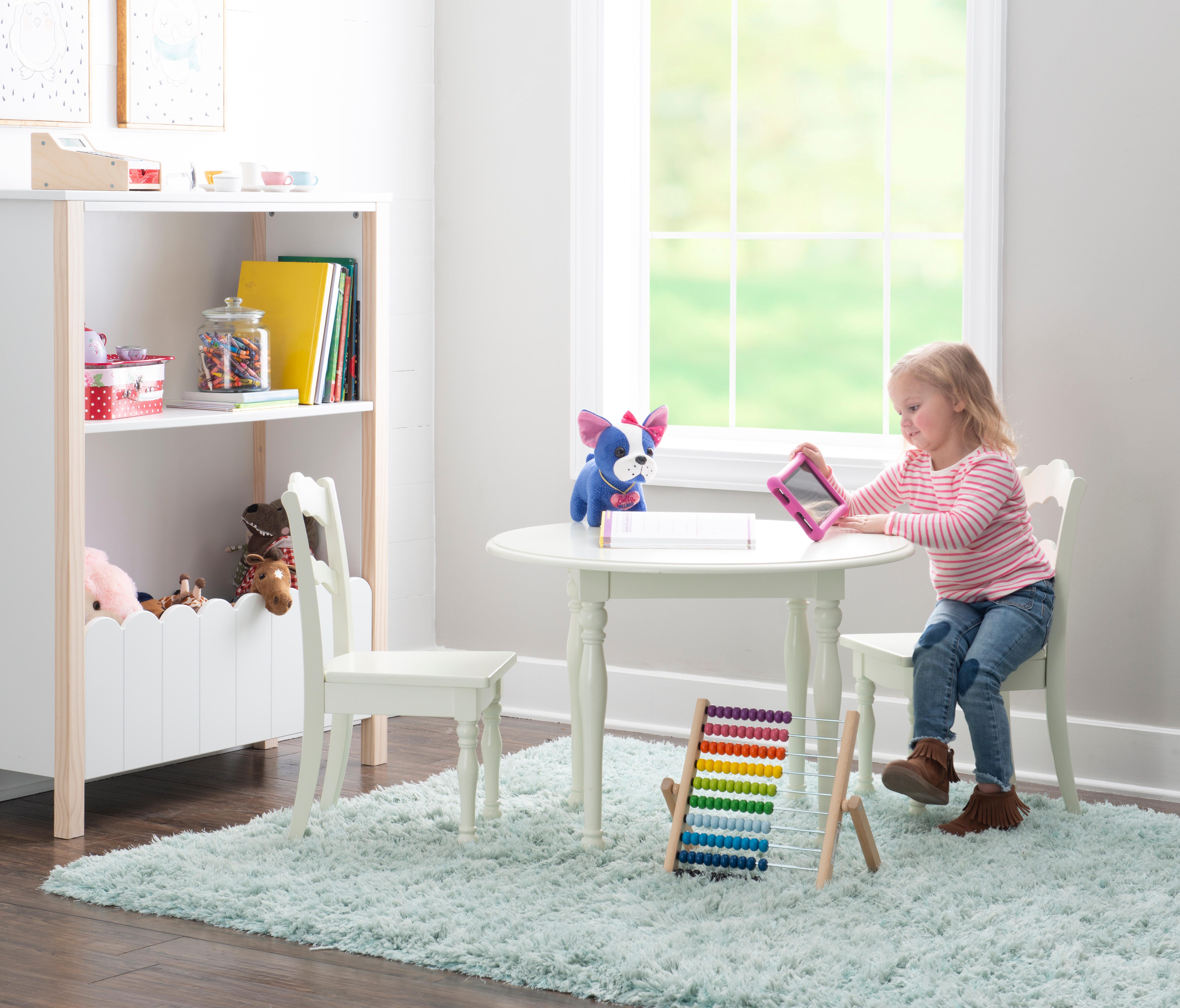 Linon Kids Table And 2 Chairs Set, , large