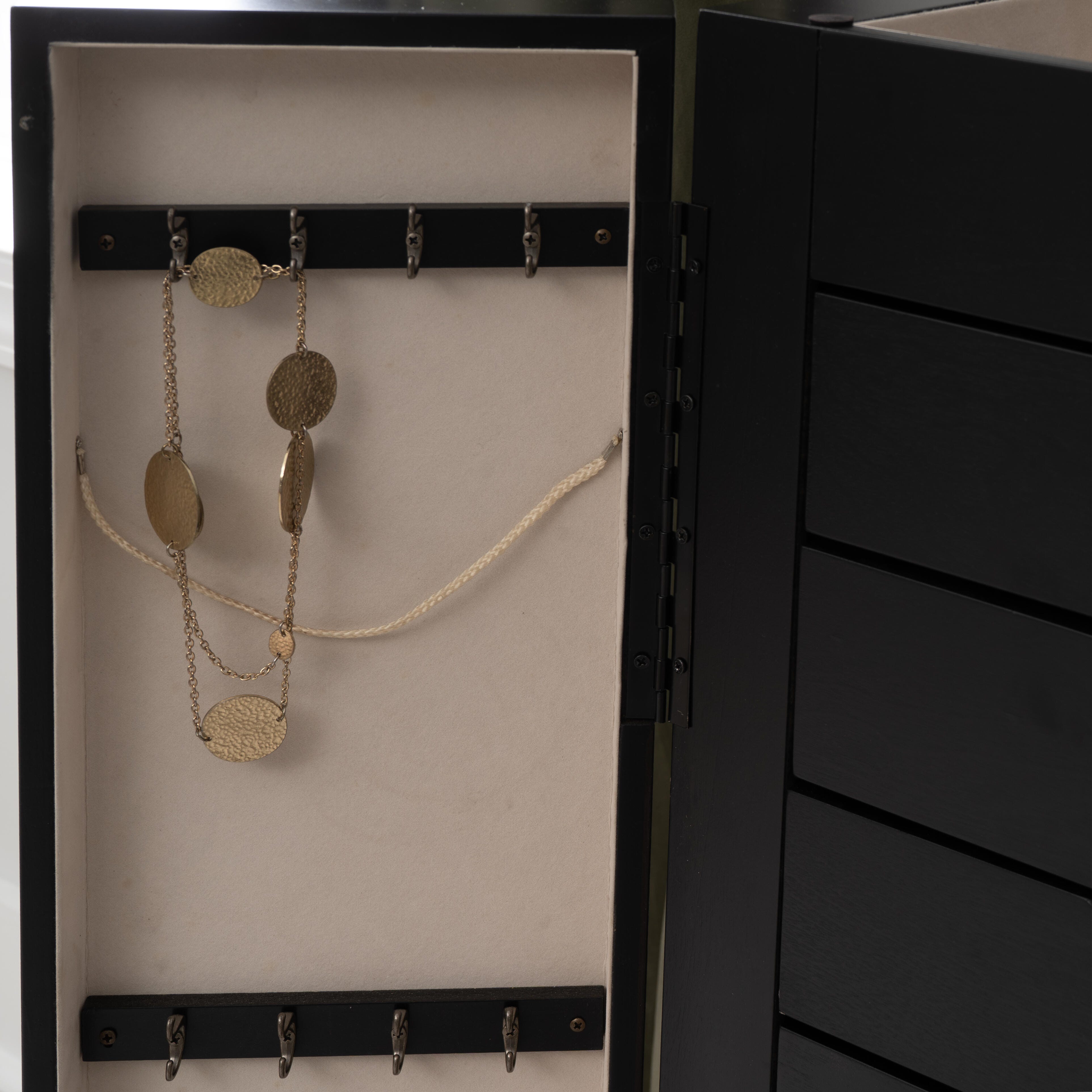 Linon Milna 7 Drawer Armoire, , large