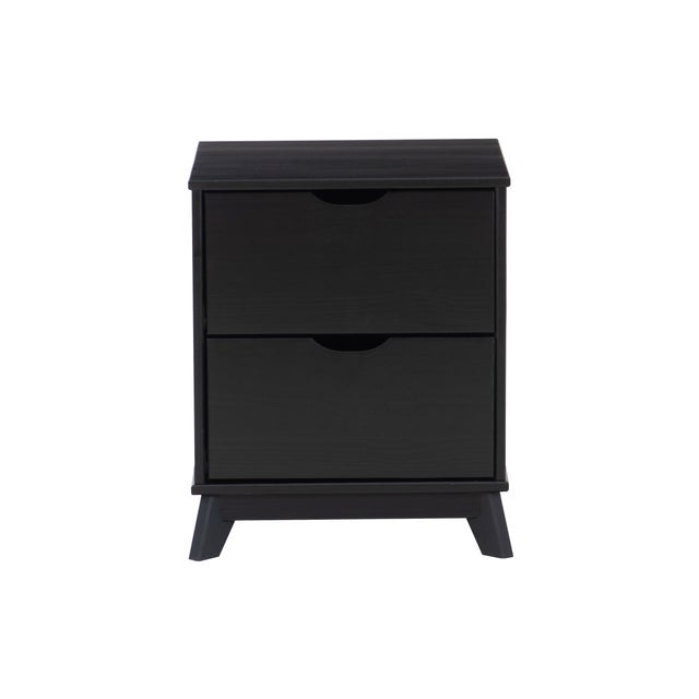 Linon Pierce 19" 2 Drawer Nightstand
