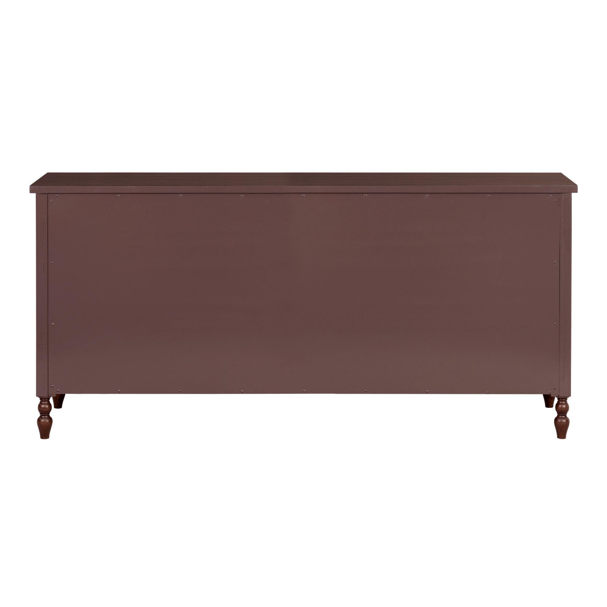 Madison Park Signature Beckett 6 Drawer Dresser, Morocco Brown, large