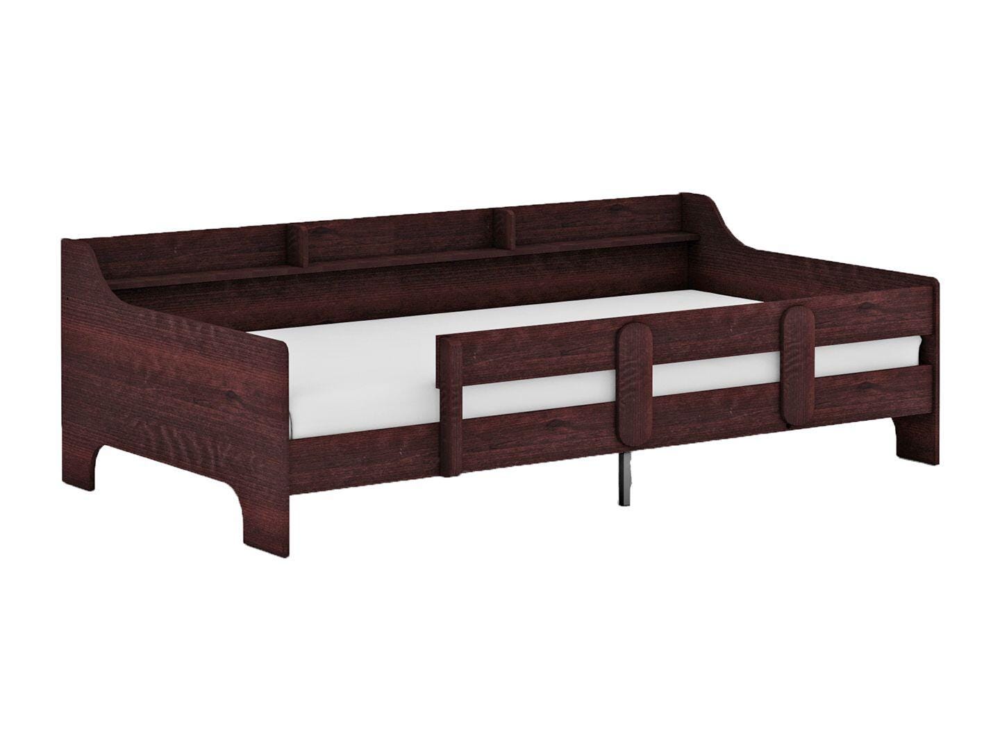 BK Furniture Hamilton Twin Loft Bed with Storage, , large