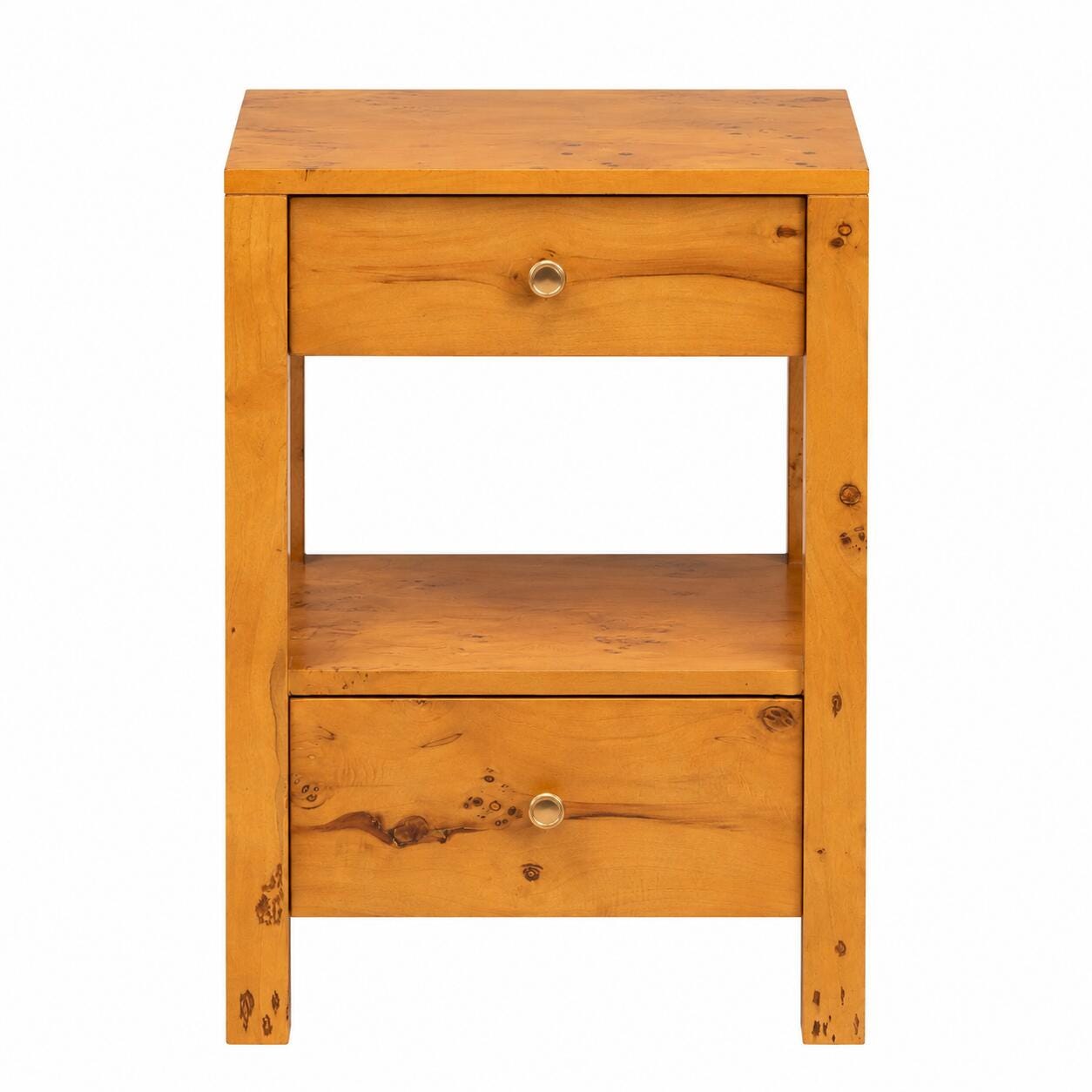 bali & pari Azmi 16" 2 Drawer Nighstand, , large