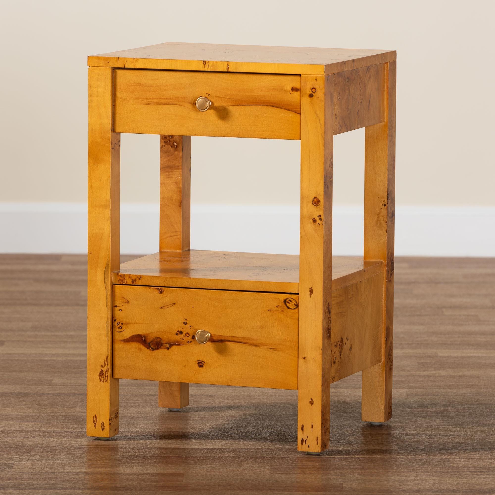 bali & pari Azmi 16" 2 Drawer Nighstand, , large