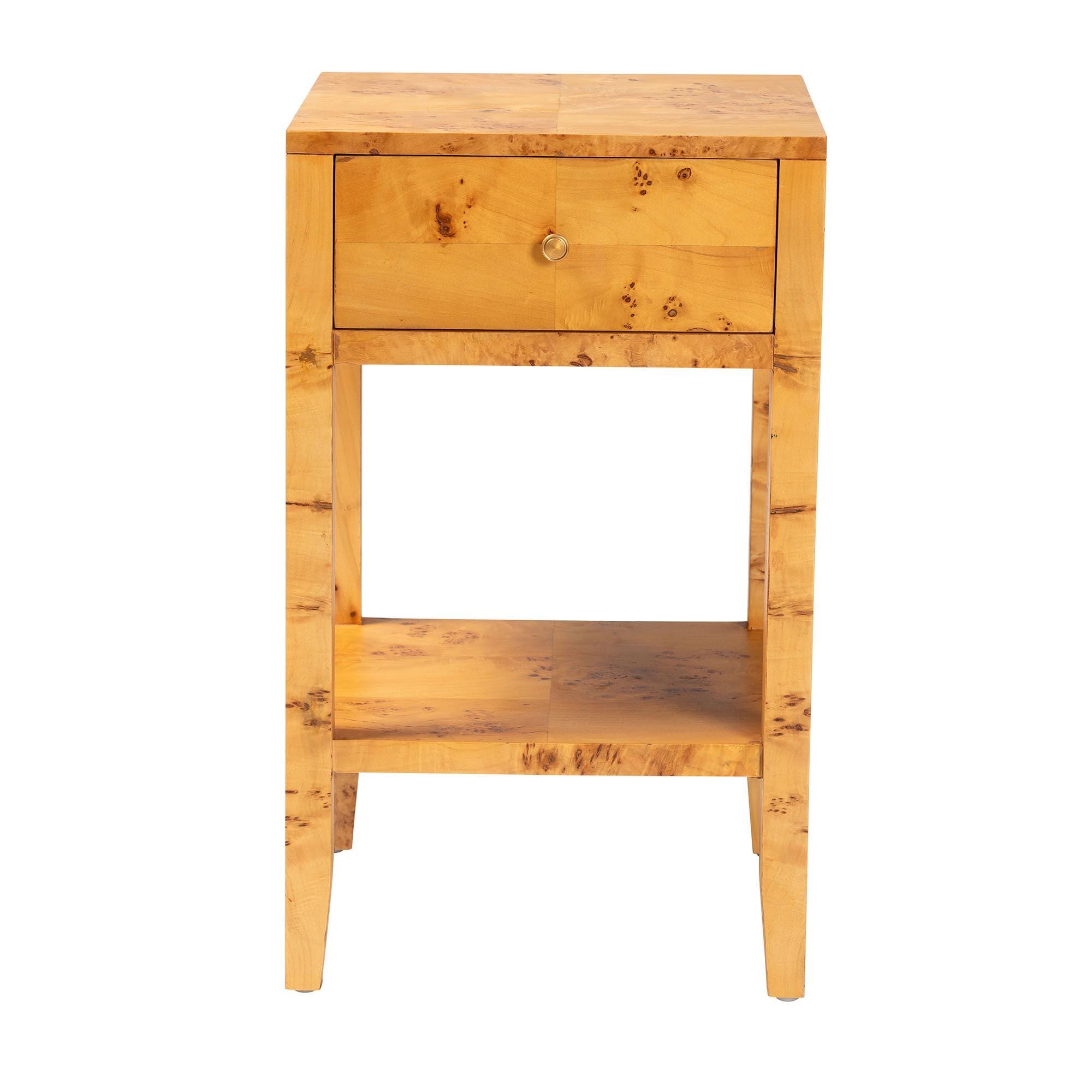 bali & pari Ghina 18" 1 Drawer Nighstand, , large