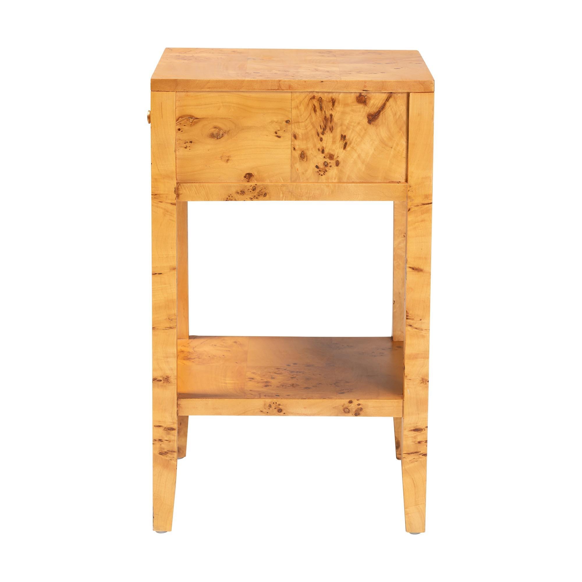 bali & pari Ghina 18" 1 Drawer Nighstand, , large