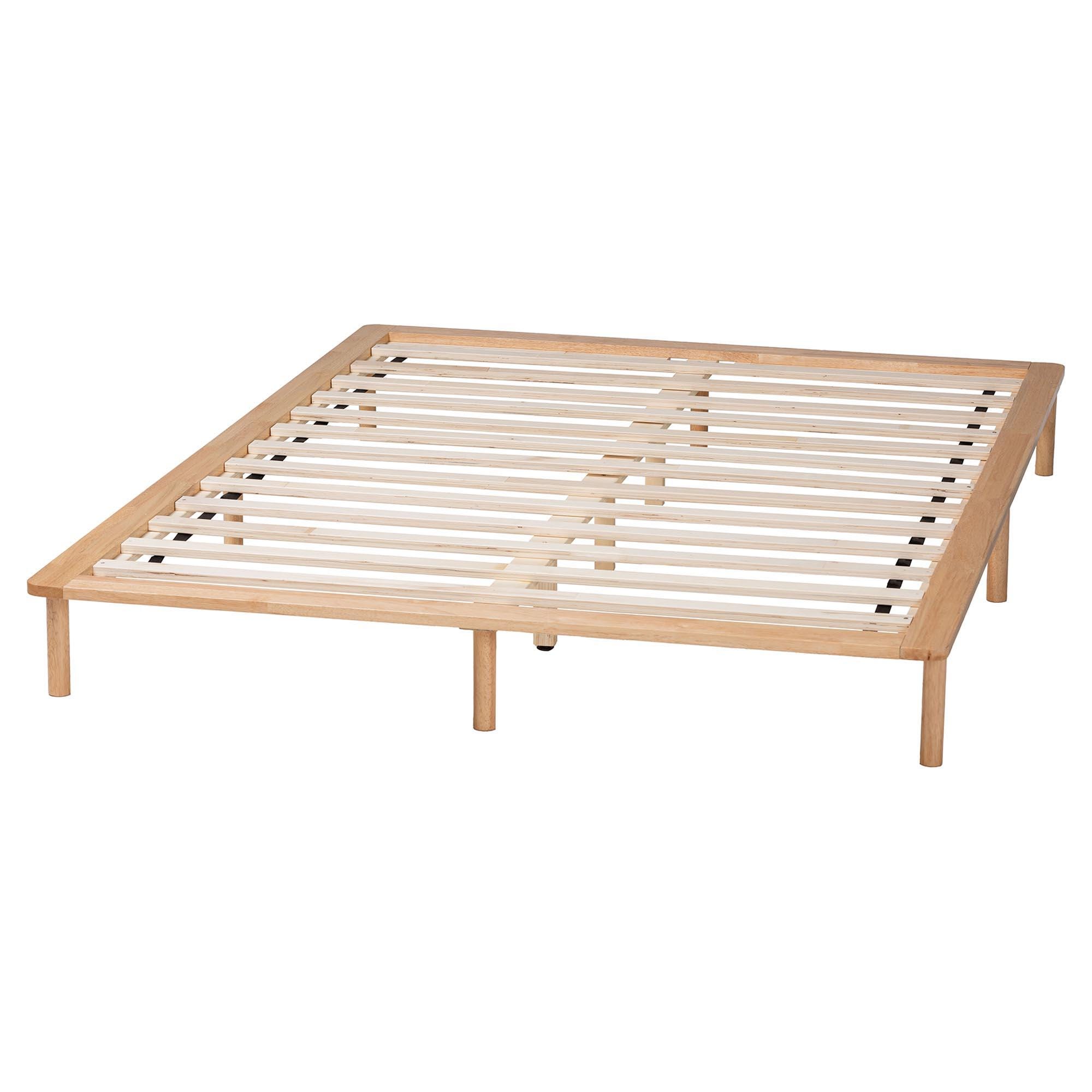 Baxton Studio Calhoun Queen Platform Bed, , large