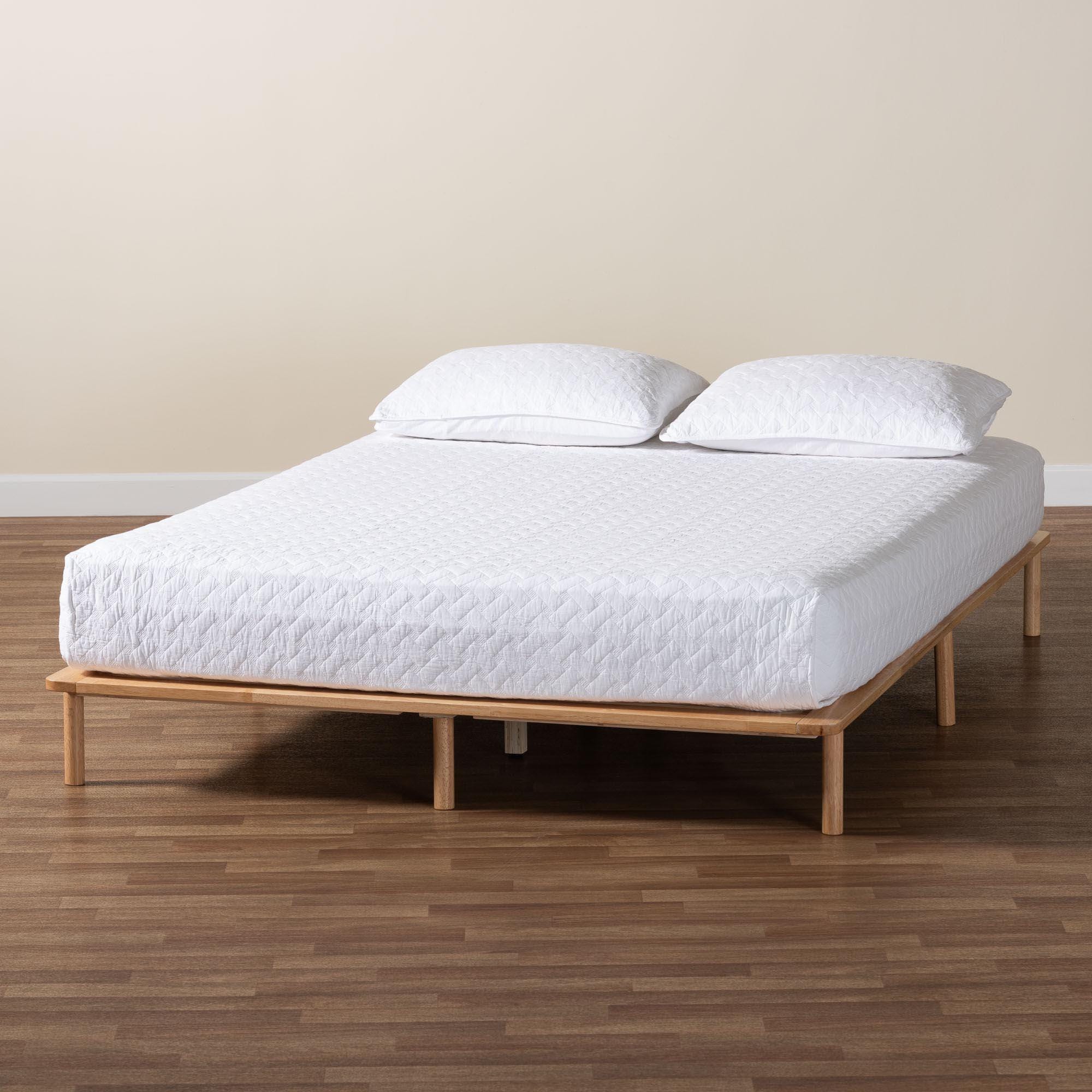 Baxton Studio Calhoun Queen Platform Bed, , large