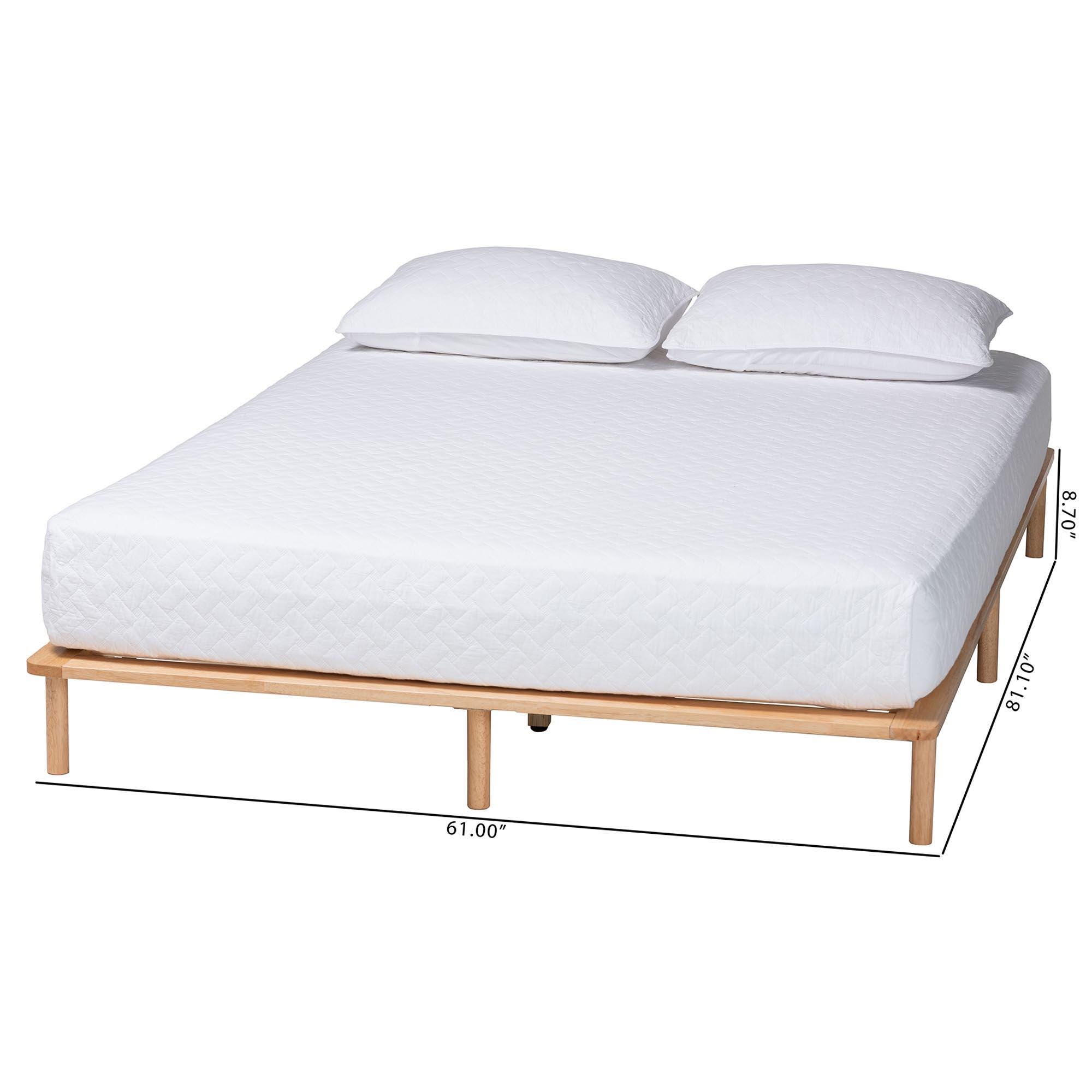 Baxton Studio Calhoun Queen Platform Bed, , large