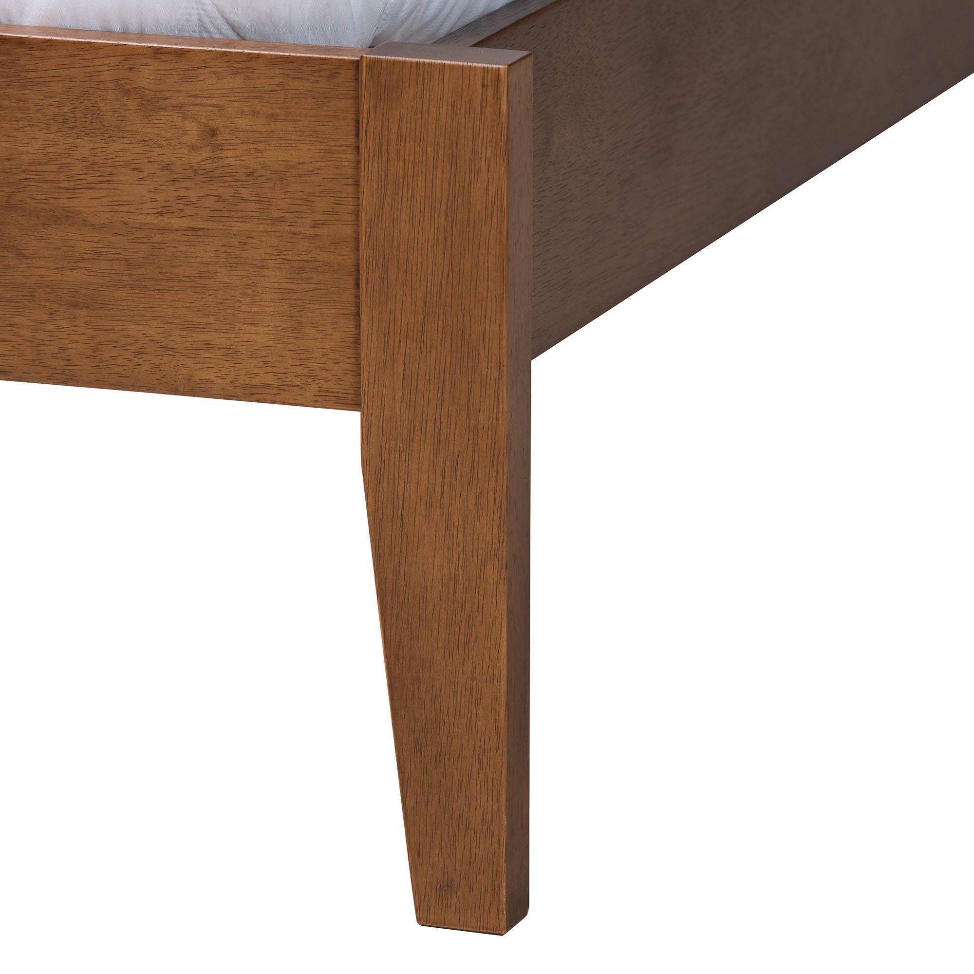 Baxton Studio Fleur Queen Panel Platform Bed, , large