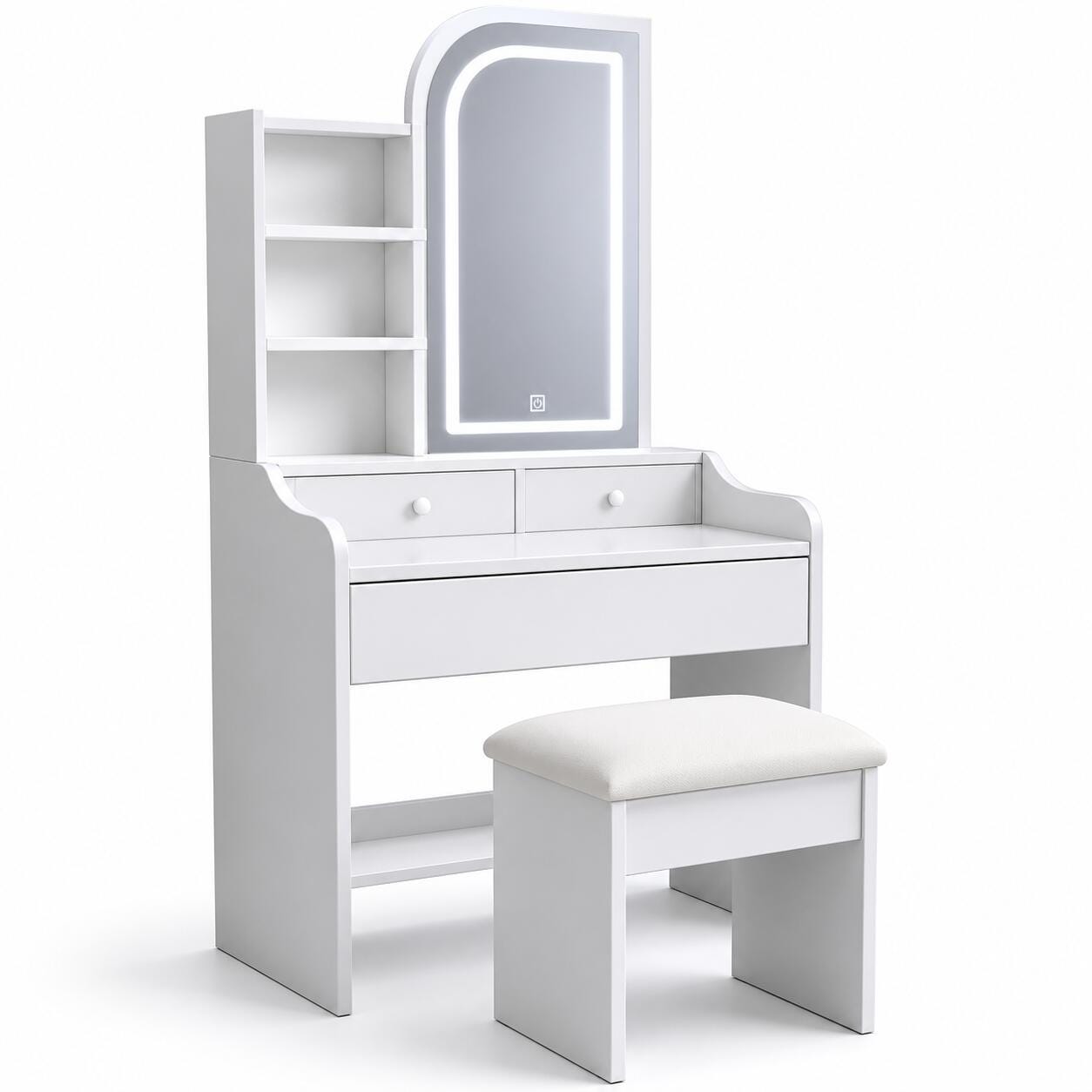 Dovelina Serene Vanity with Mirror, , large