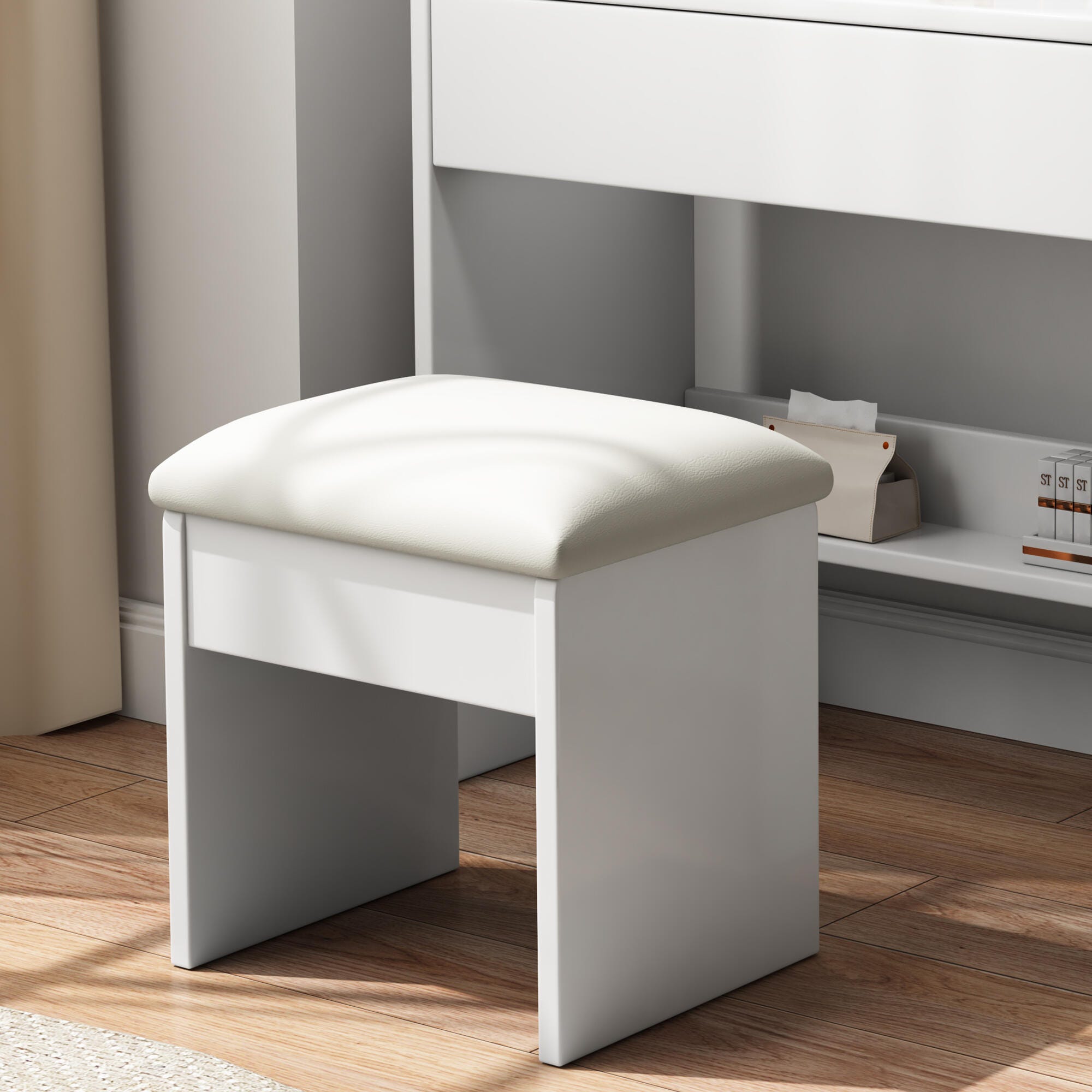 Dovelina Serene Vanity with Mirror, , large