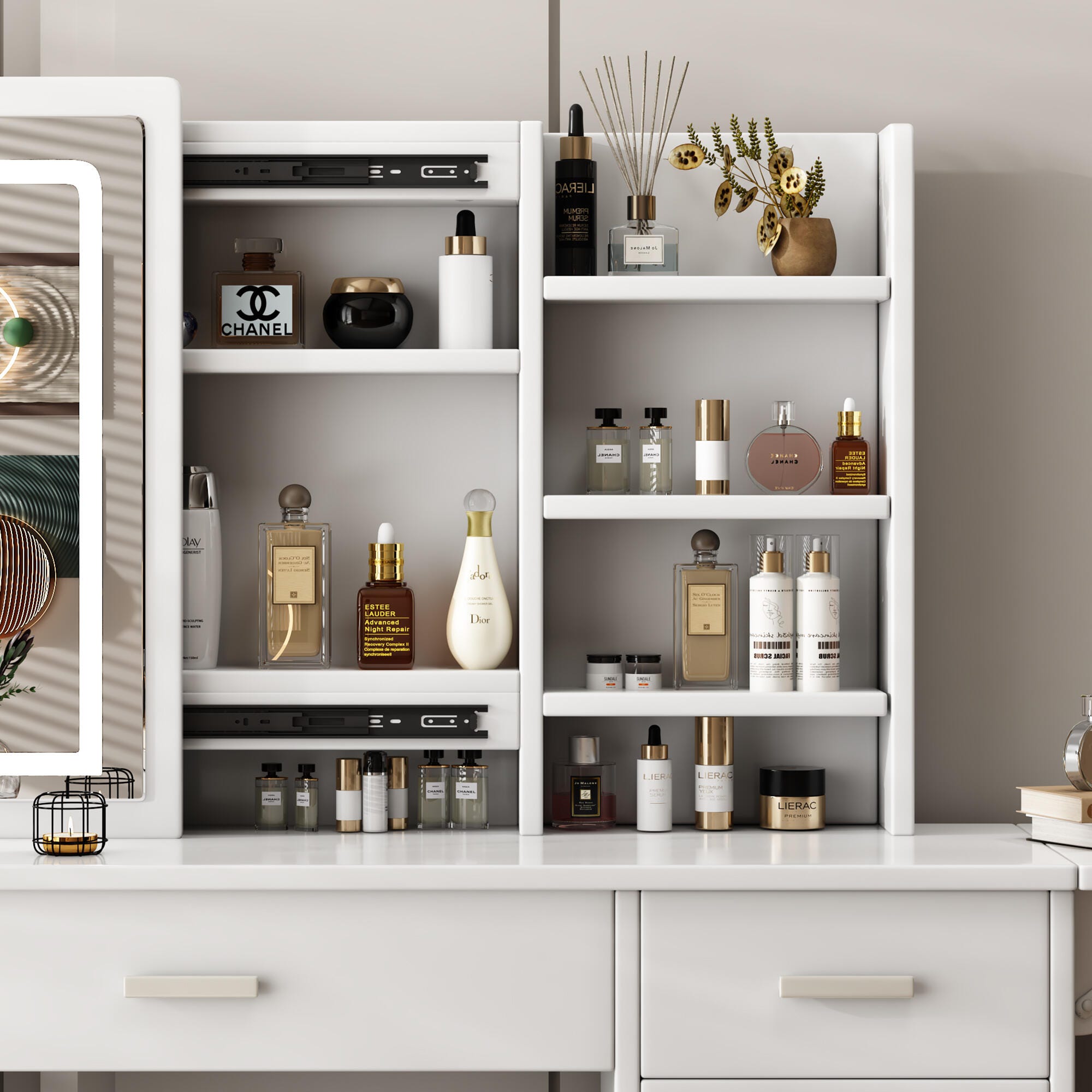 Dovelina Lumiere Vanity with Mirror, , large