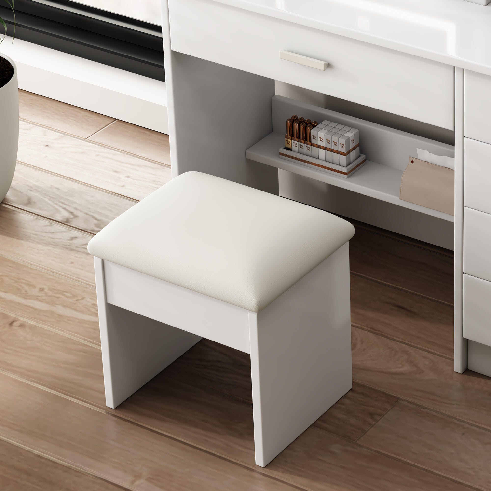 Dovelina Lumiere Vanity with Mirror, , large