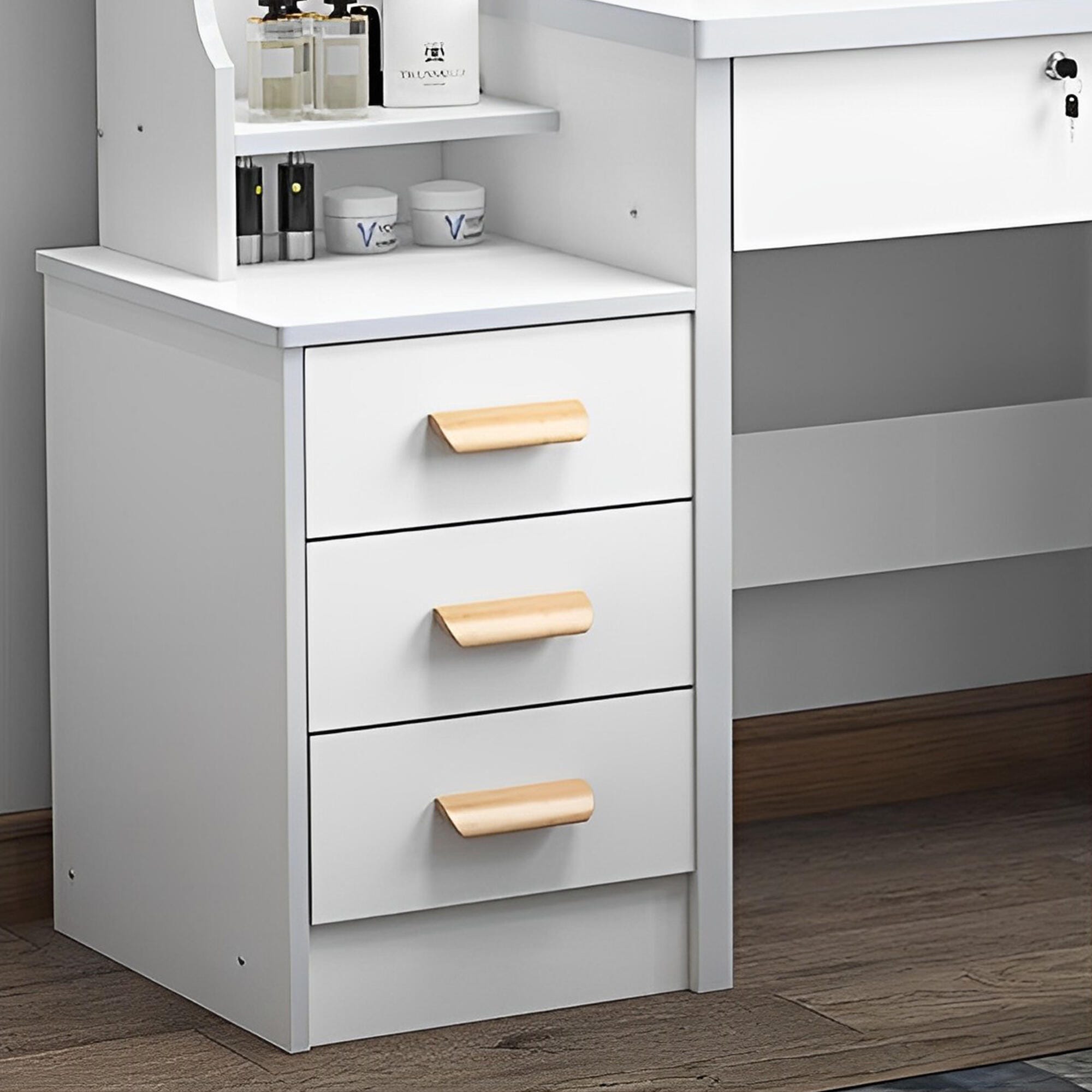Dovelina Aura Vanity with Mirror, , large