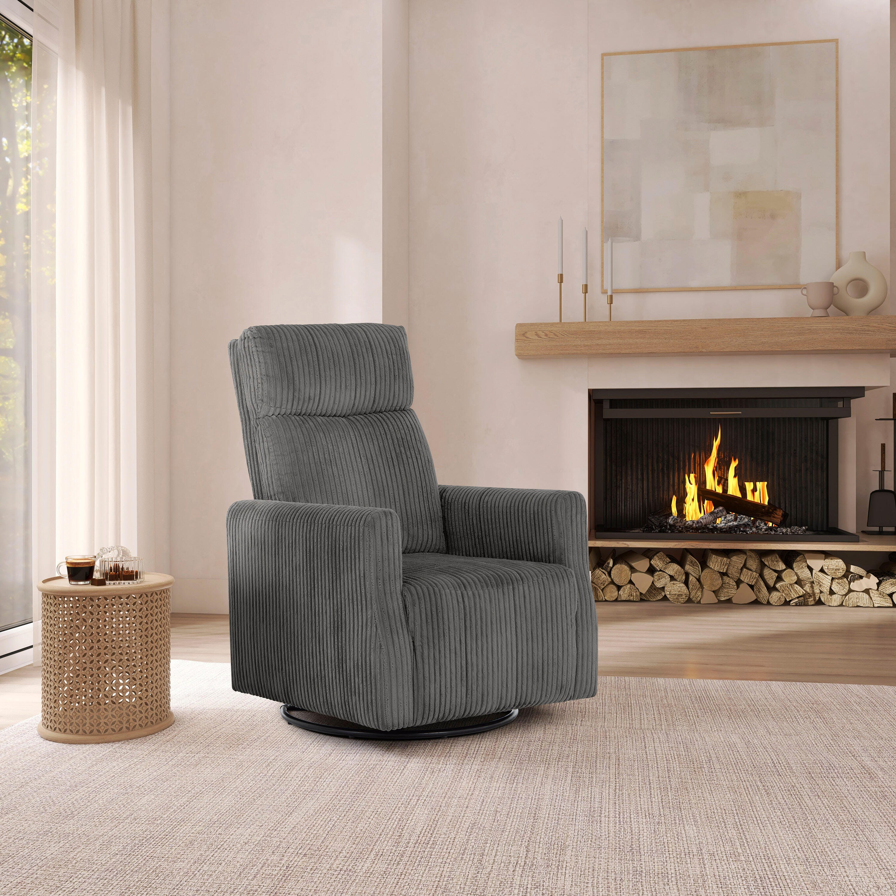 Dream On Me Manual Glider Recliner