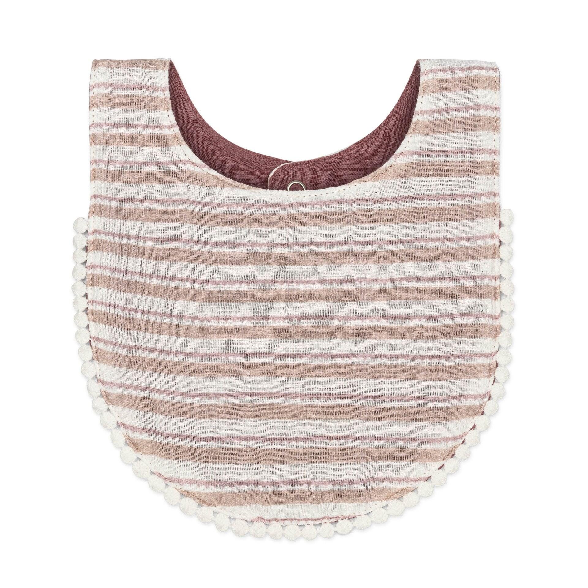 Crane Baby Baby Bib (Set of 3 ), , large