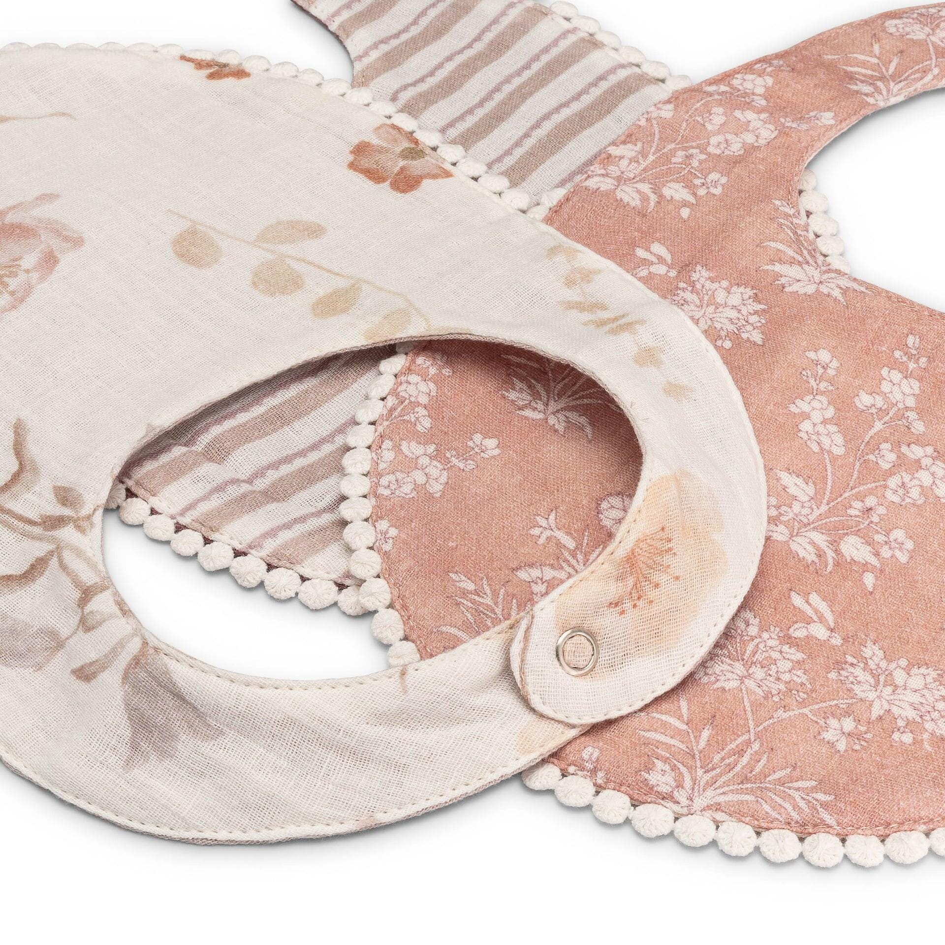 Crane Baby Baby Bib (Set of 3 ), , large