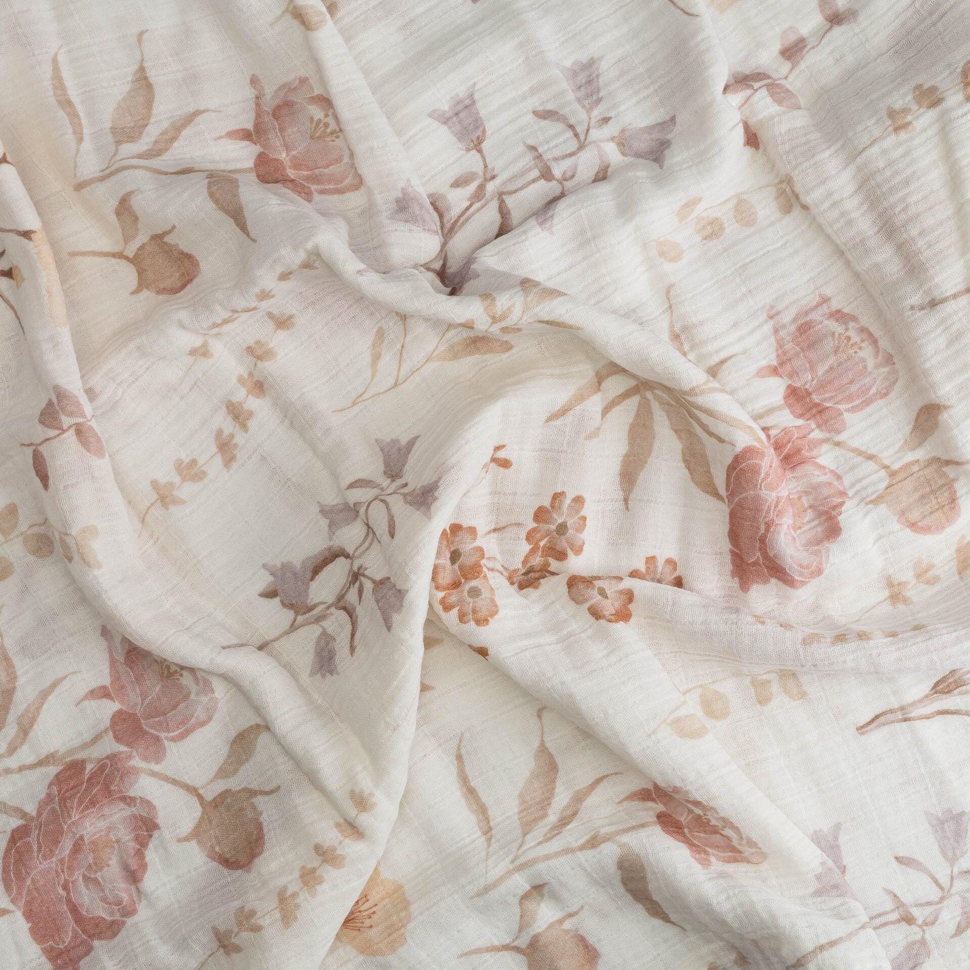 Crane Baby Wildflower Swaddle Wrap (Set of 3), , large