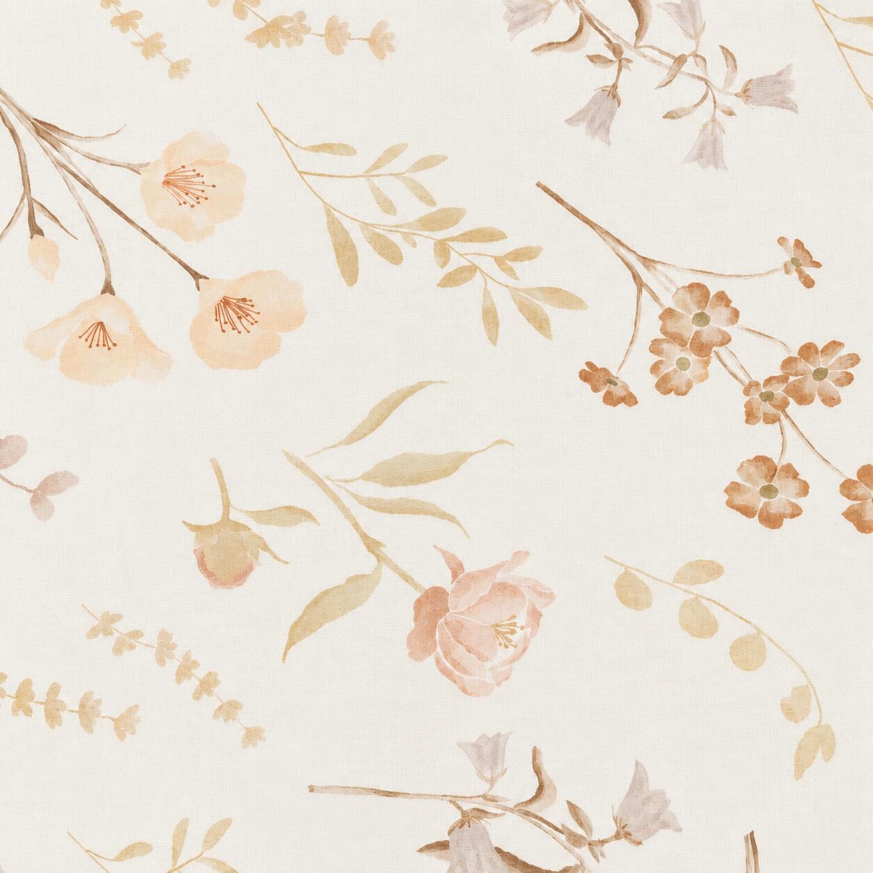 Crane Baby Floral Crib Fitted Sheet, , swatch