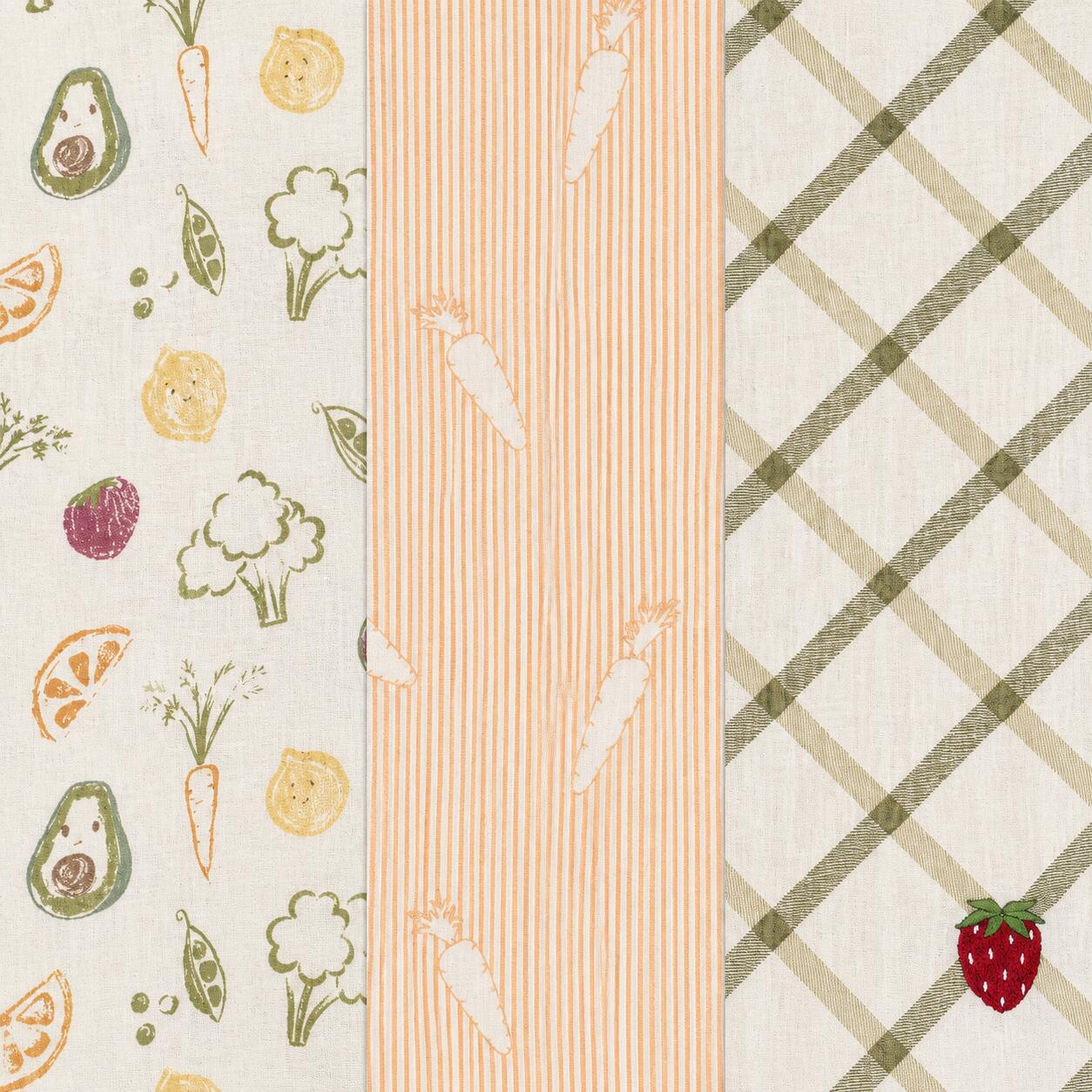 Crane Baby Clementine Baby Bib (Set of 3 ), , large