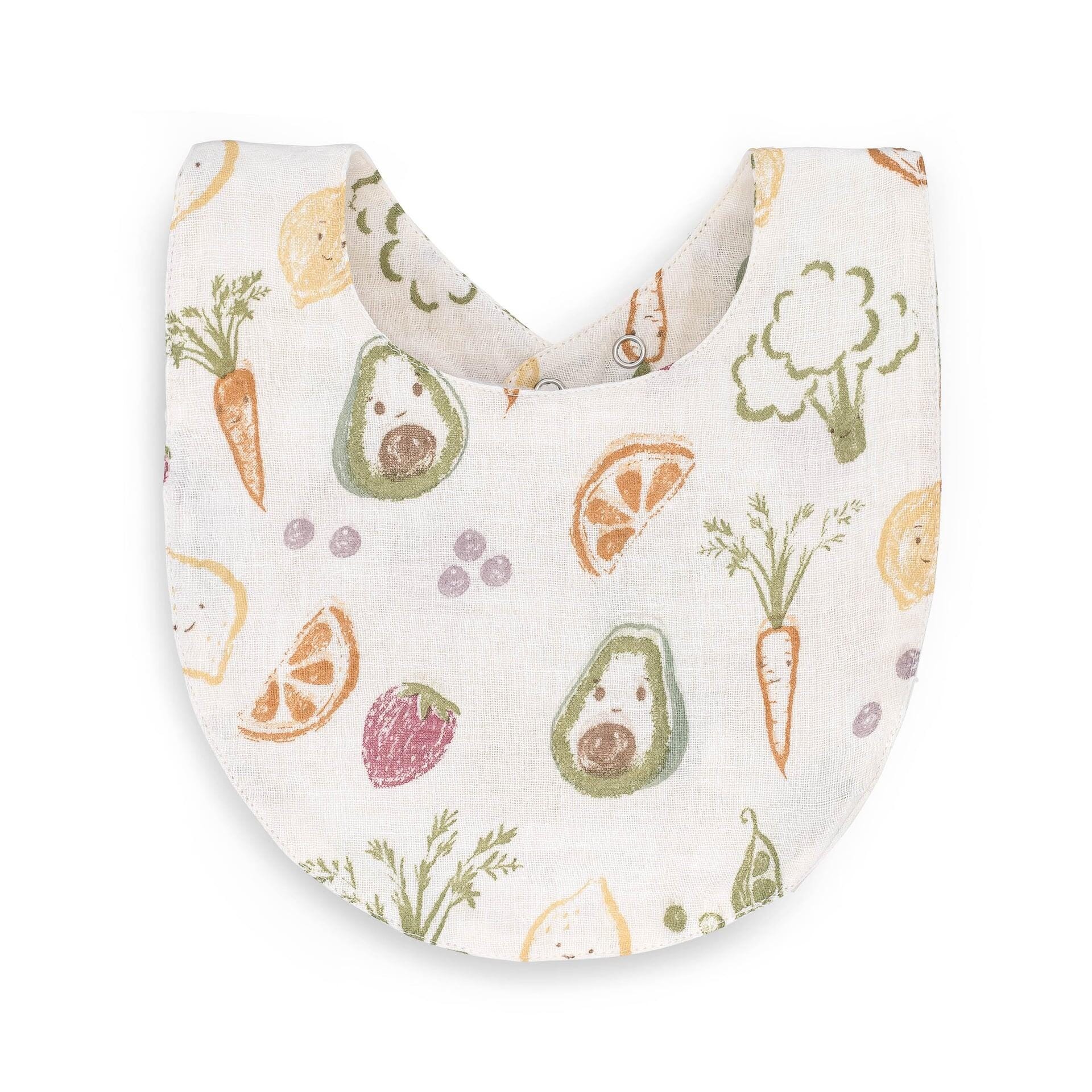 Crane Baby Clementine Baby Bib (Set of 3 ), , large
