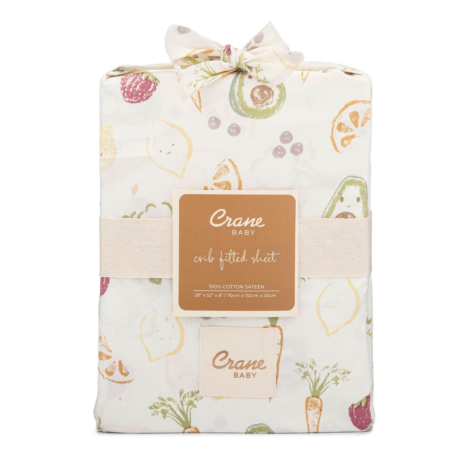 Crane Baby Crib Fitted Sheet, , rollover