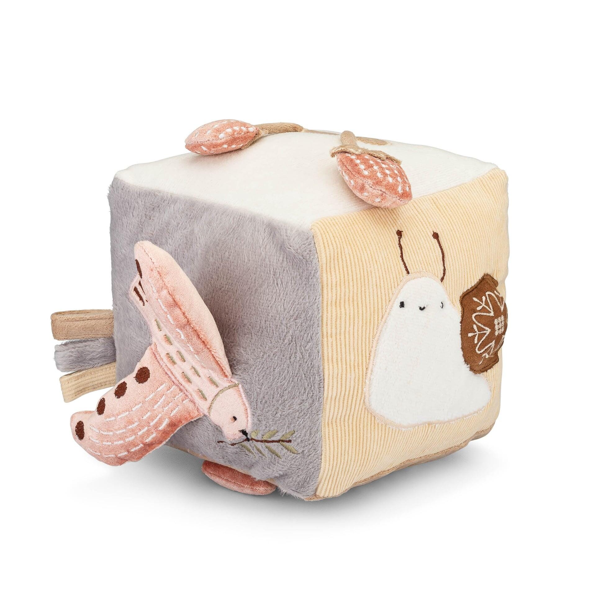 Crane Baby Cube Plush Toy, , large