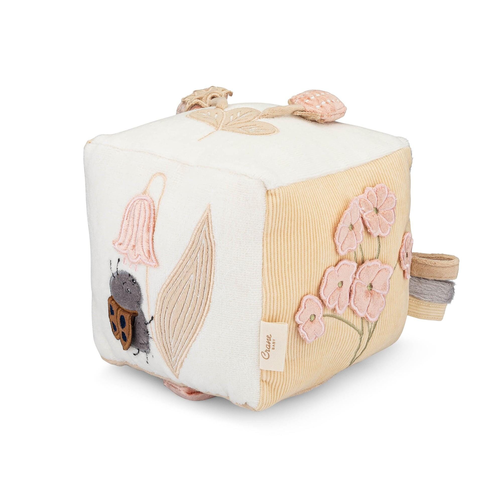 Crane Baby Cube Plush Toy, , large