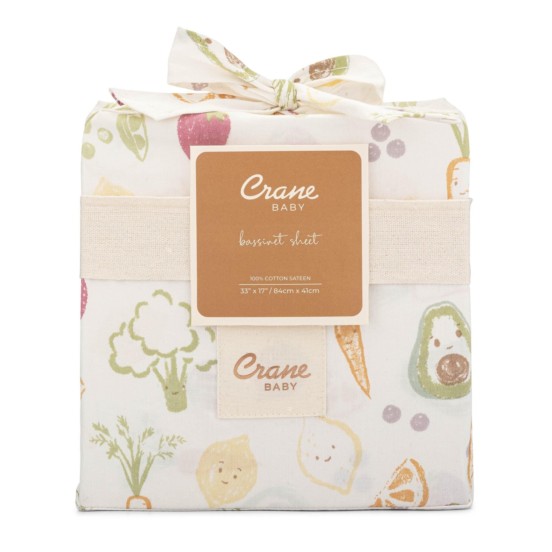 Crane Baby Bassinet Sheet, , large