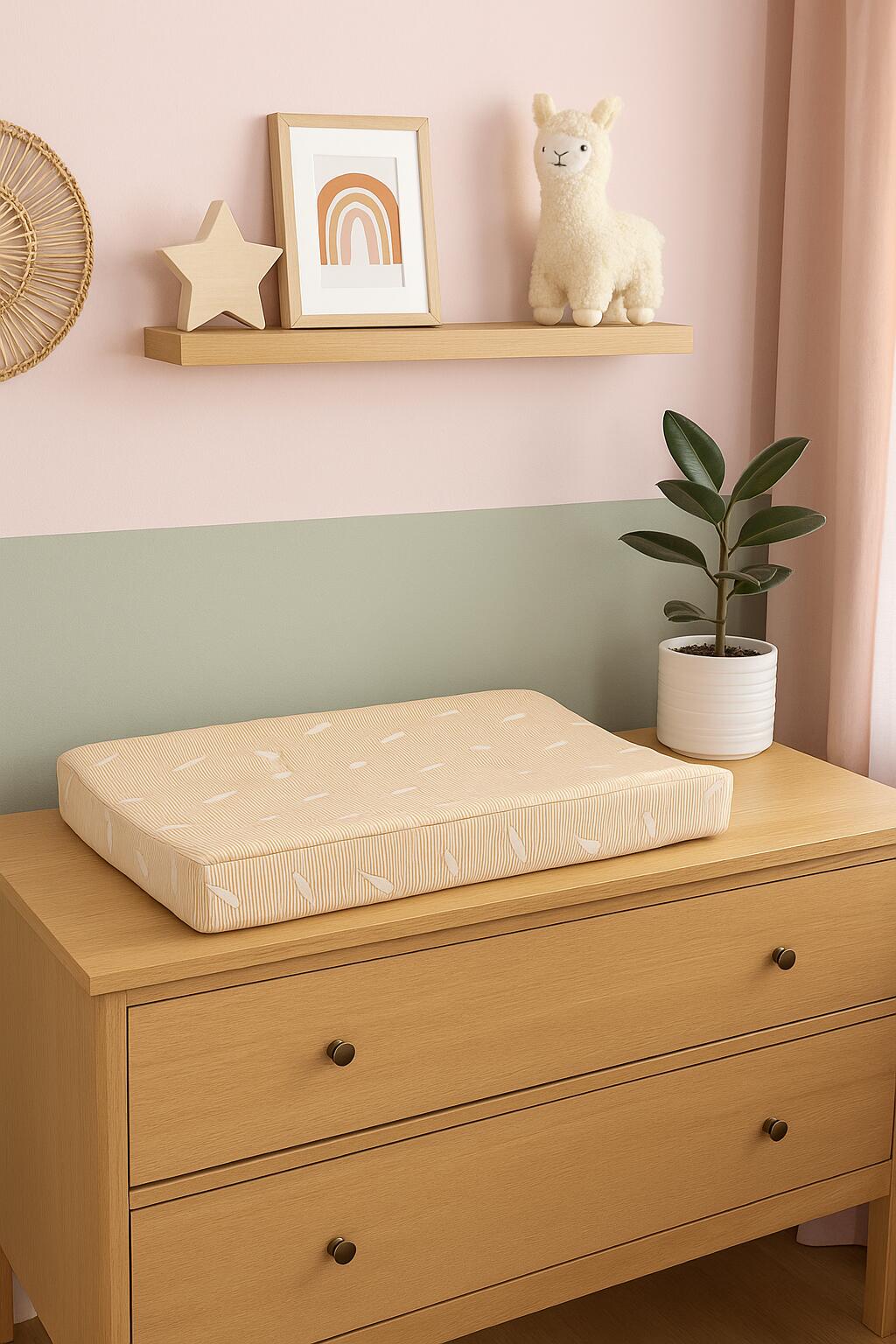 Crane Baby Clementine Changing Pad Cover, , rollover