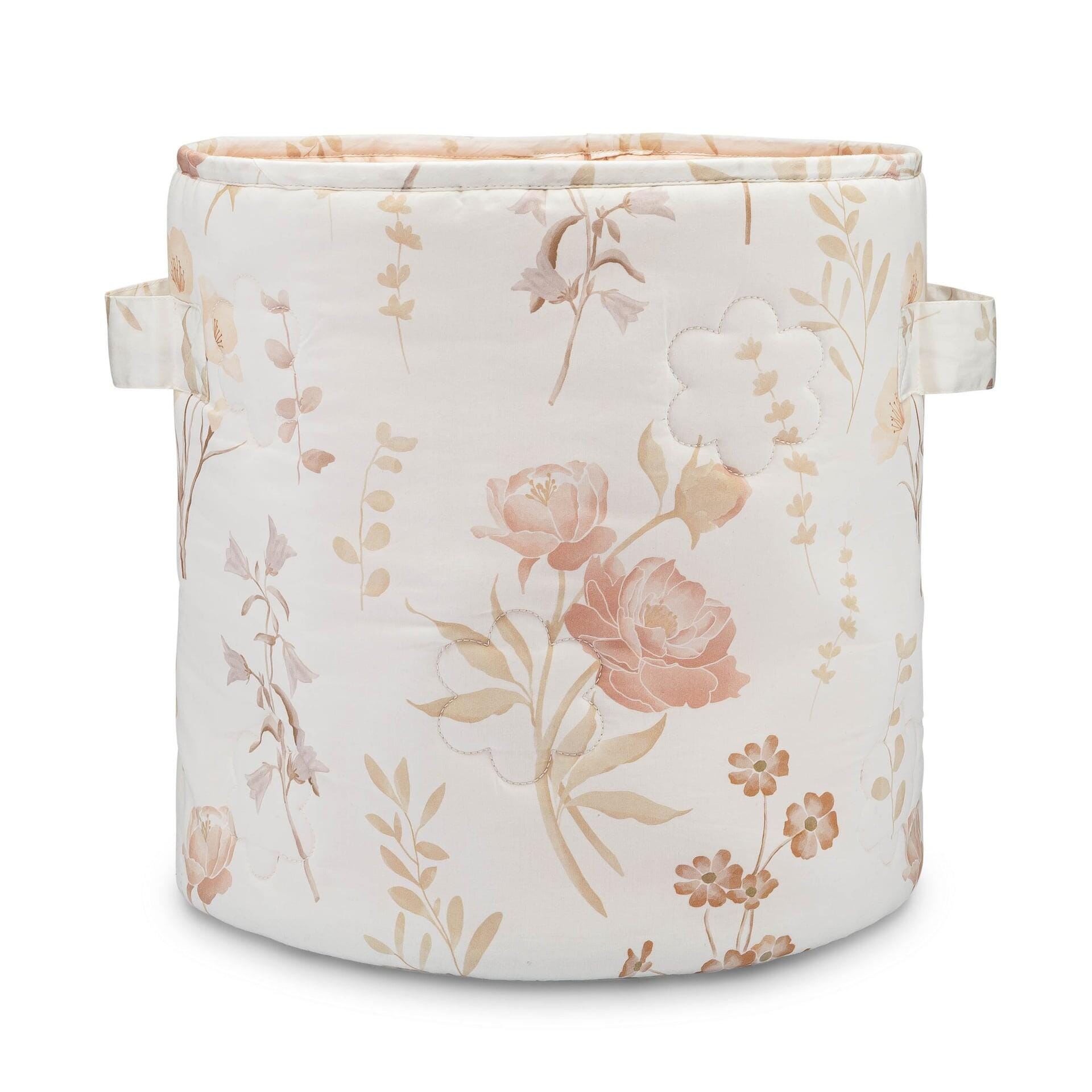 Crane Baby Floral Kids Storage Bin, , large