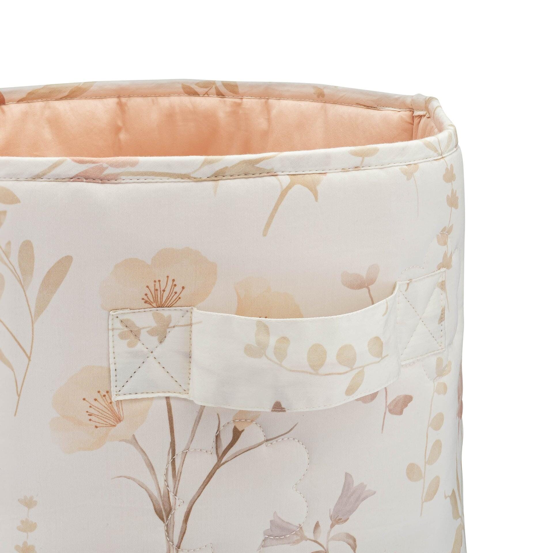 Crane Baby Floral Kids Storage Bin, , large