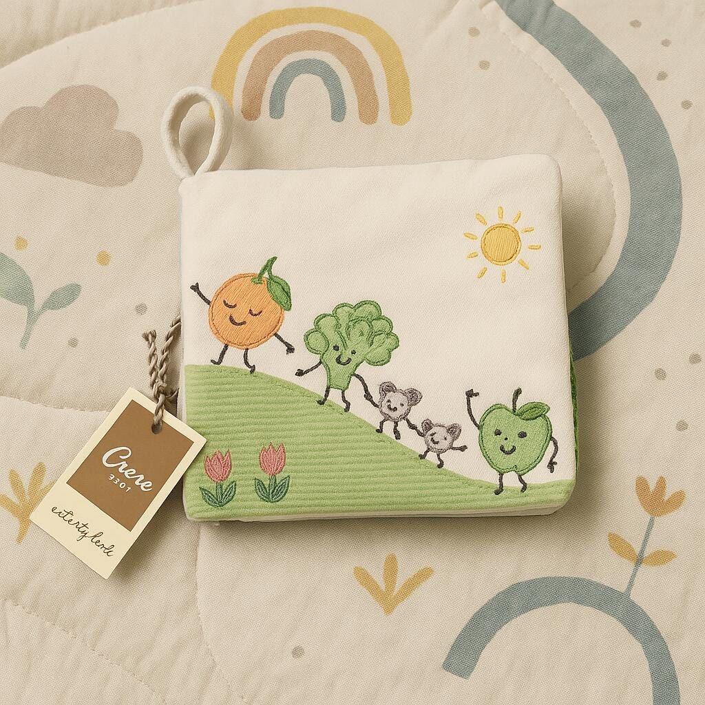 Crane Baby Textured Kids Activity Book