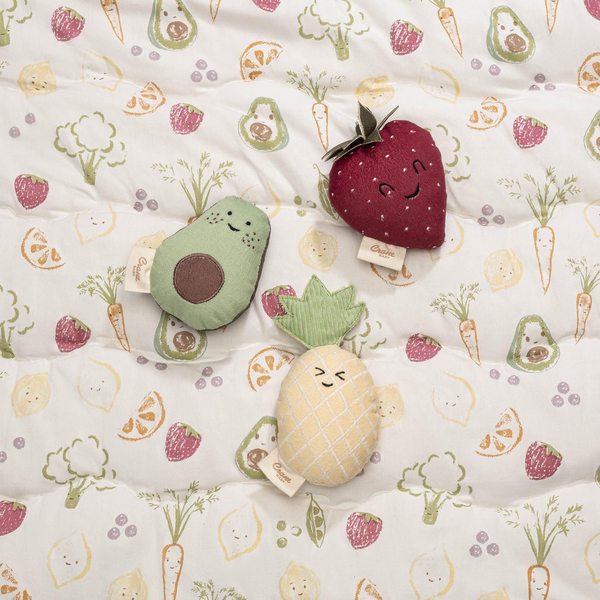 Crane Baby Plush Toy (Set of 3)