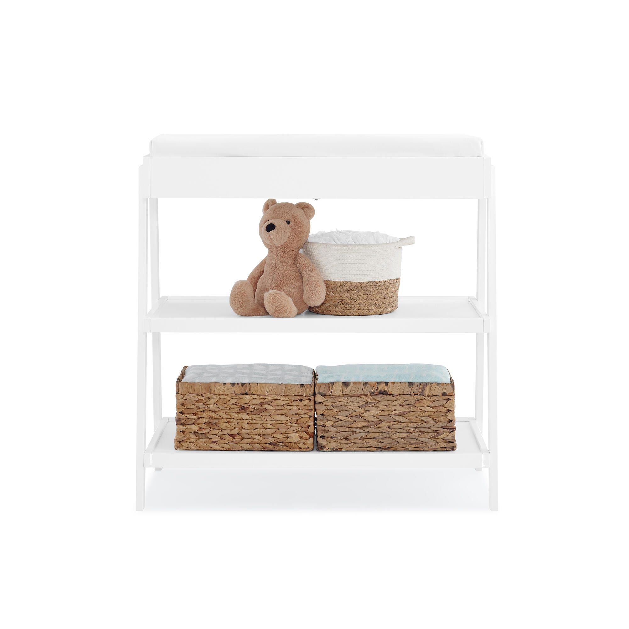 Delta Children Scout Changing Table, Bianca White, large