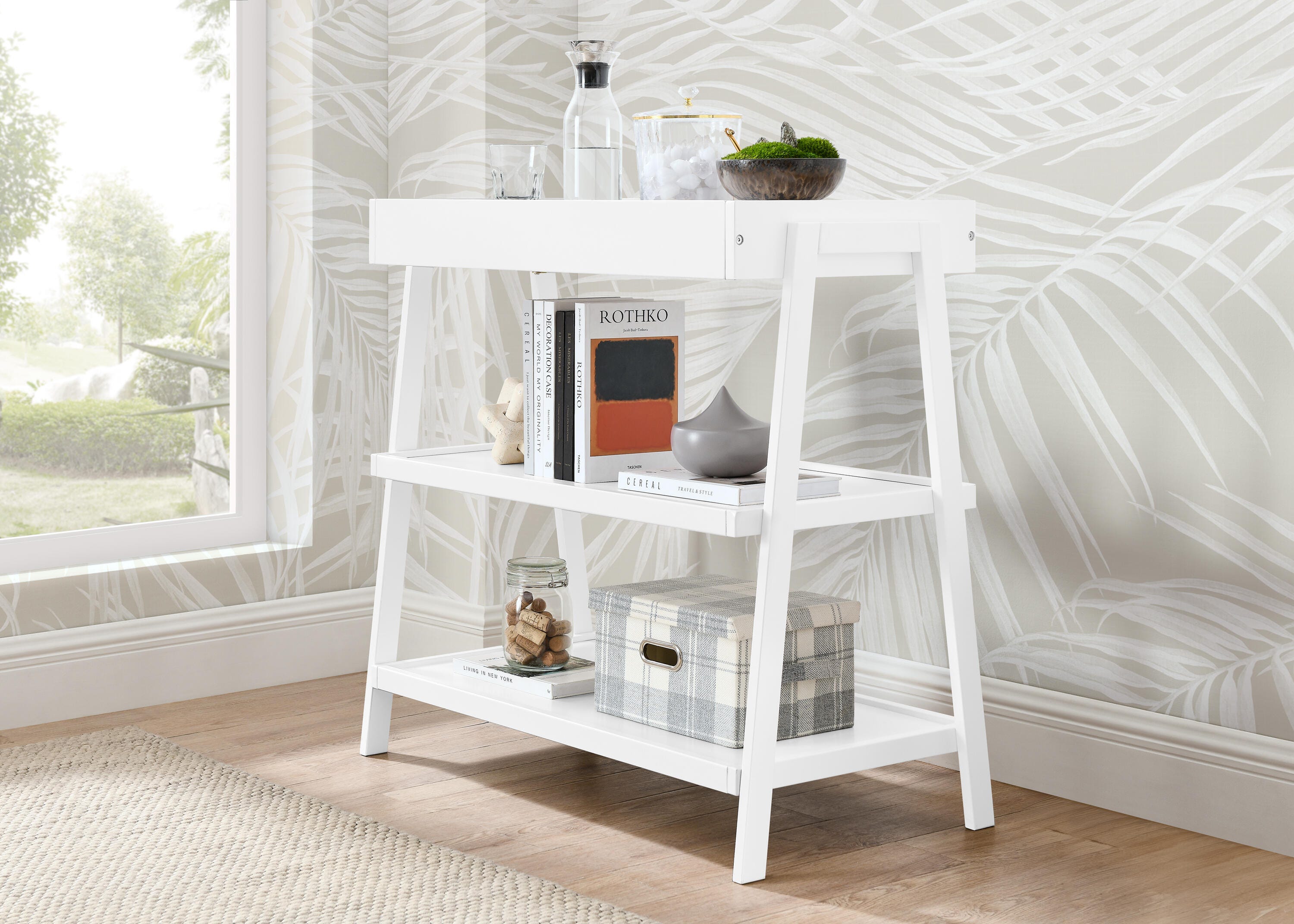 Delta Children Scout Changing Table, Bianca White, large
