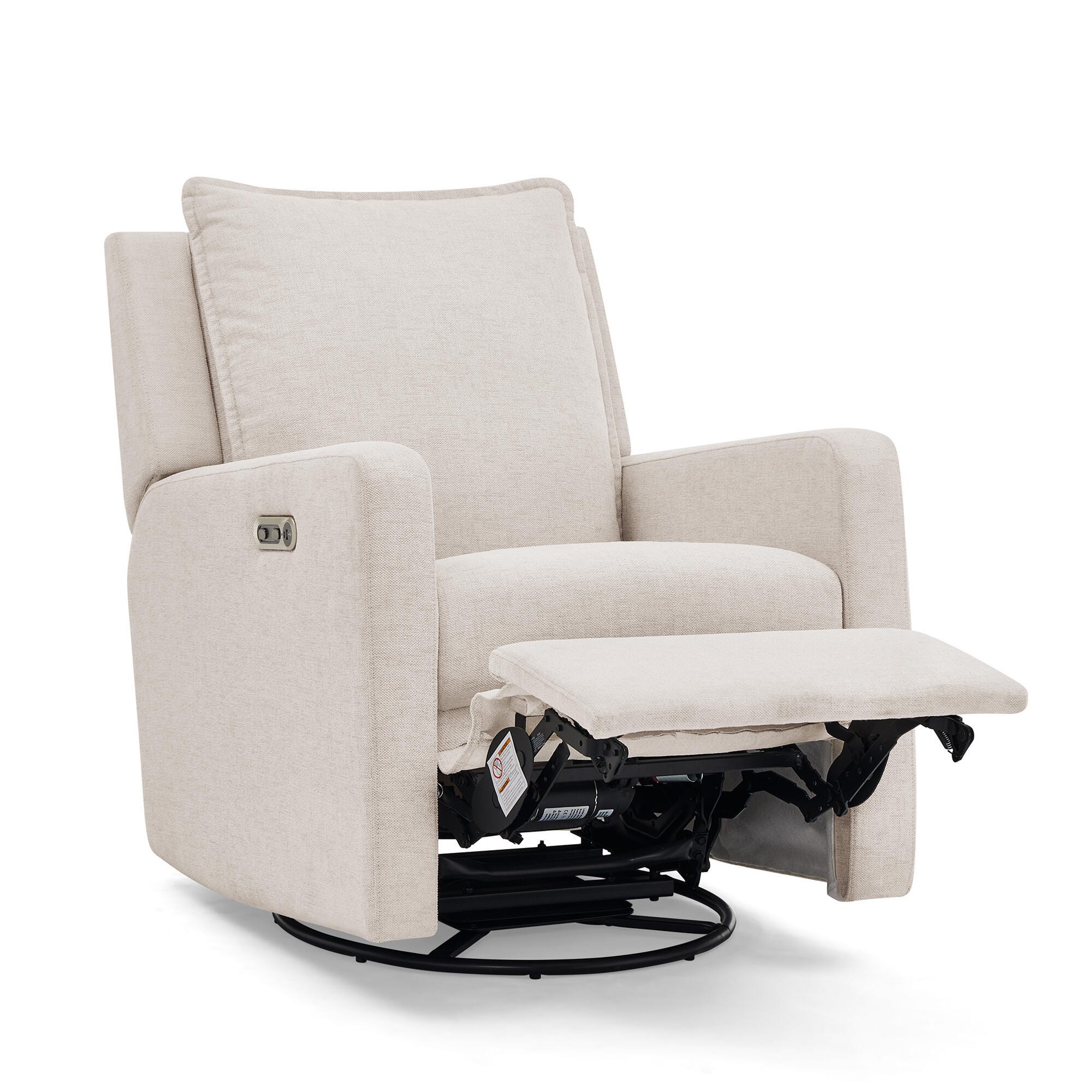 babyGap by Delta Children Harlowe Charging Power Recliner, Sand, large