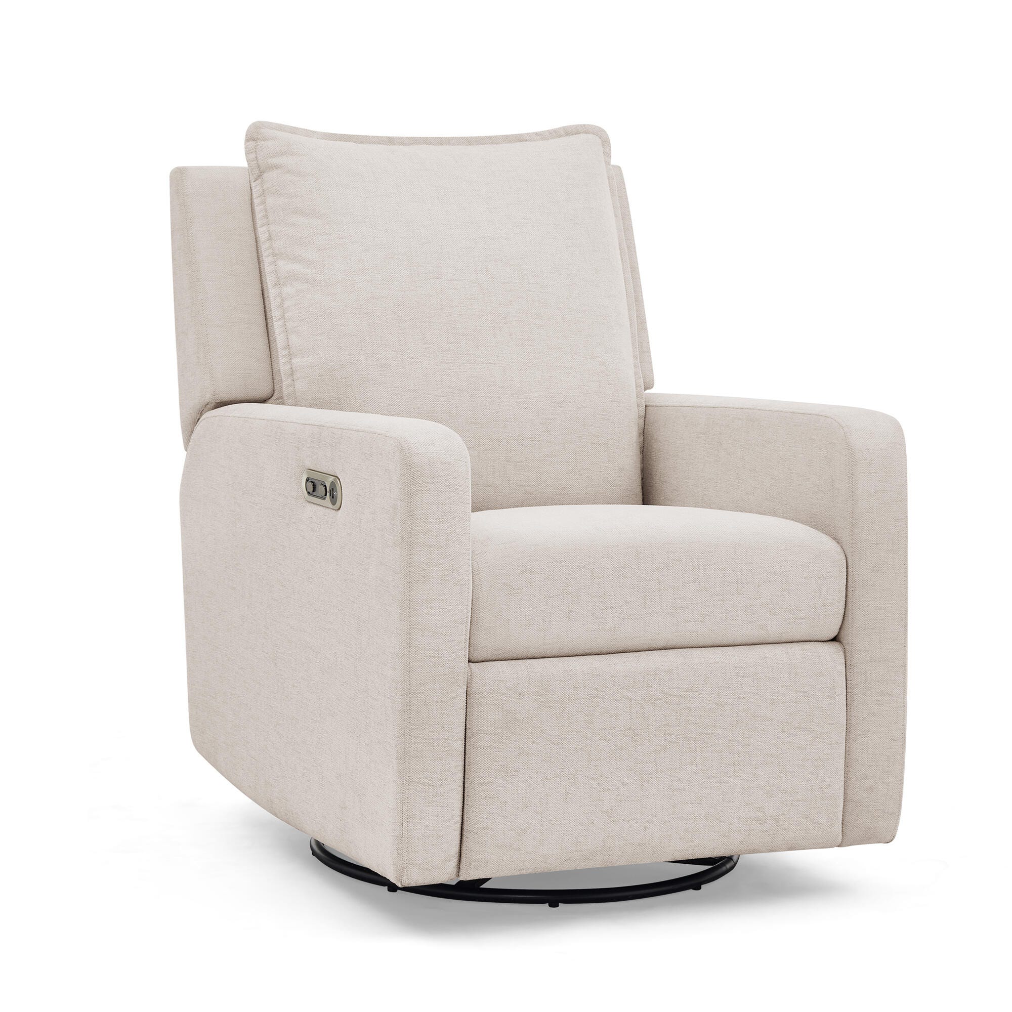 babyGap by Delta Children Harlowe Charging Power Recliner, Sand, large